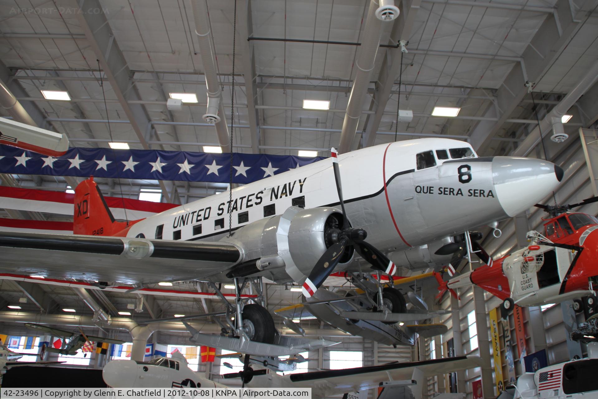 42-23496, 1942 Douglas LC-47H-20-DL Skytrain C/N 9358, In the new hanger