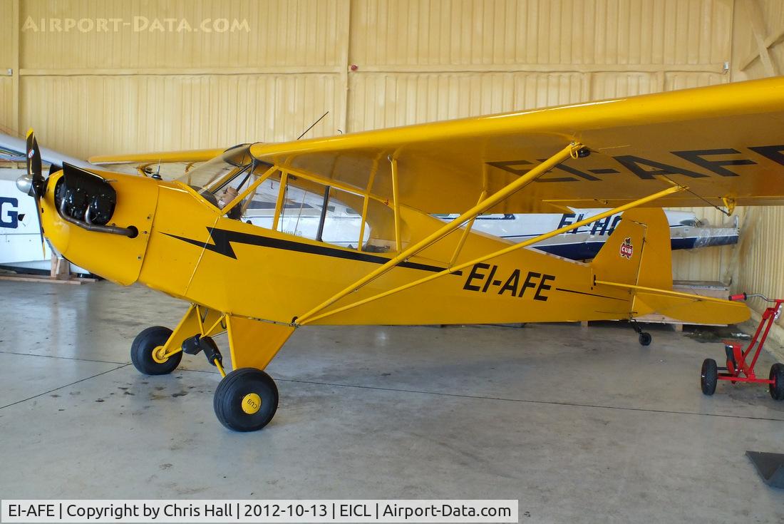 EI-AFE, 1946 Piper J3C-65 Cub Cub C/N 16687, at Clonbullogue Aerodrome, Ireland