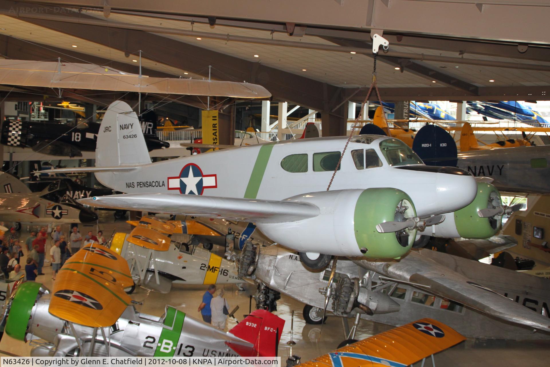 N63426, 1943 Cessna JRC-1 (UC-78) C/N 5515, At the Naval Aviation Museum