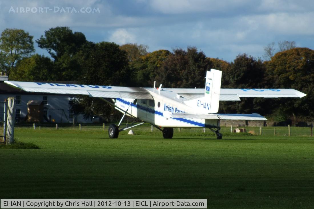 EI-IAN, Pilatus PC-6/B2-H4 Turbo Porter C/N 810, at Clonbullogue Aerodrome, Ireland