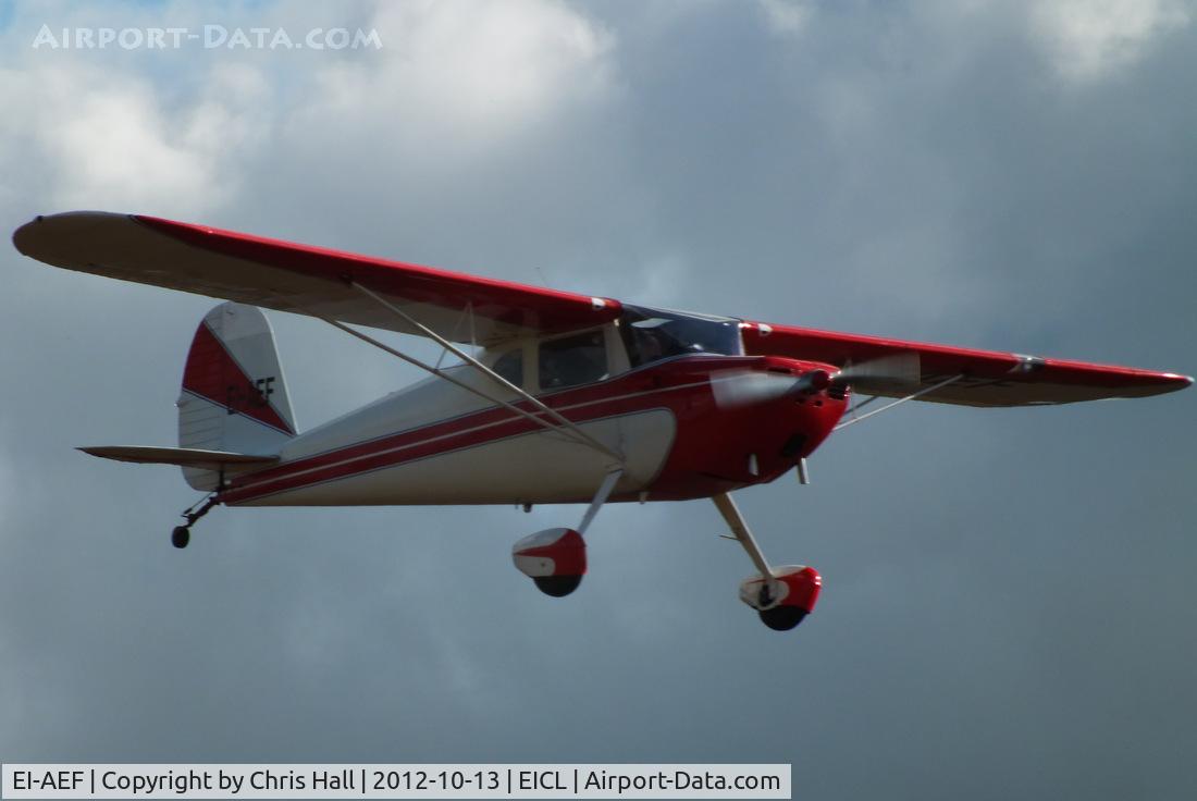 EI-AEF, 1947 Cessna 120 C/N 13692, at Clonbullogue Aerodrome, Ireland