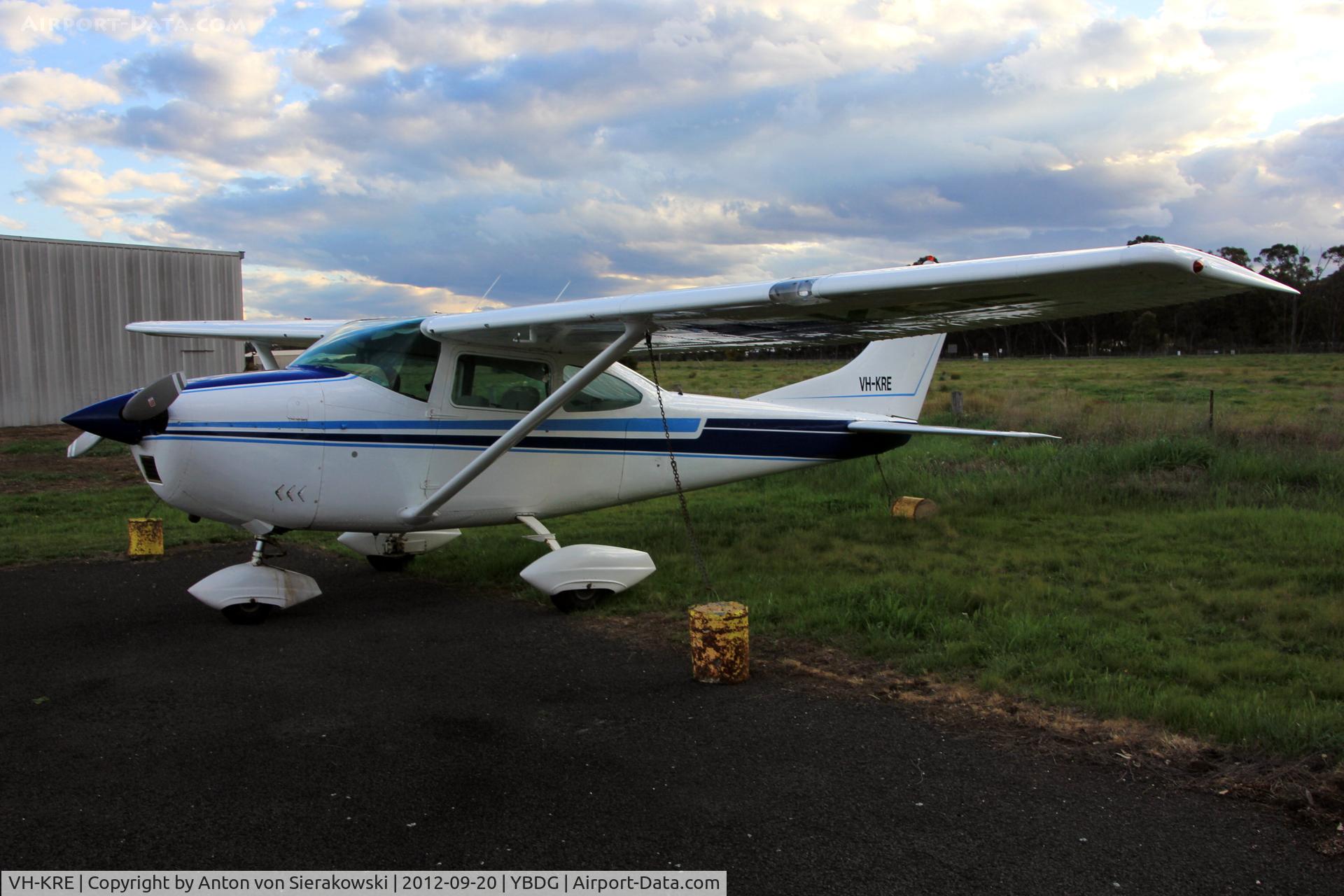 VH-KRE, 1966 Cessna 182K Skylane C/N 18257872, VH-KRE @ YBDG