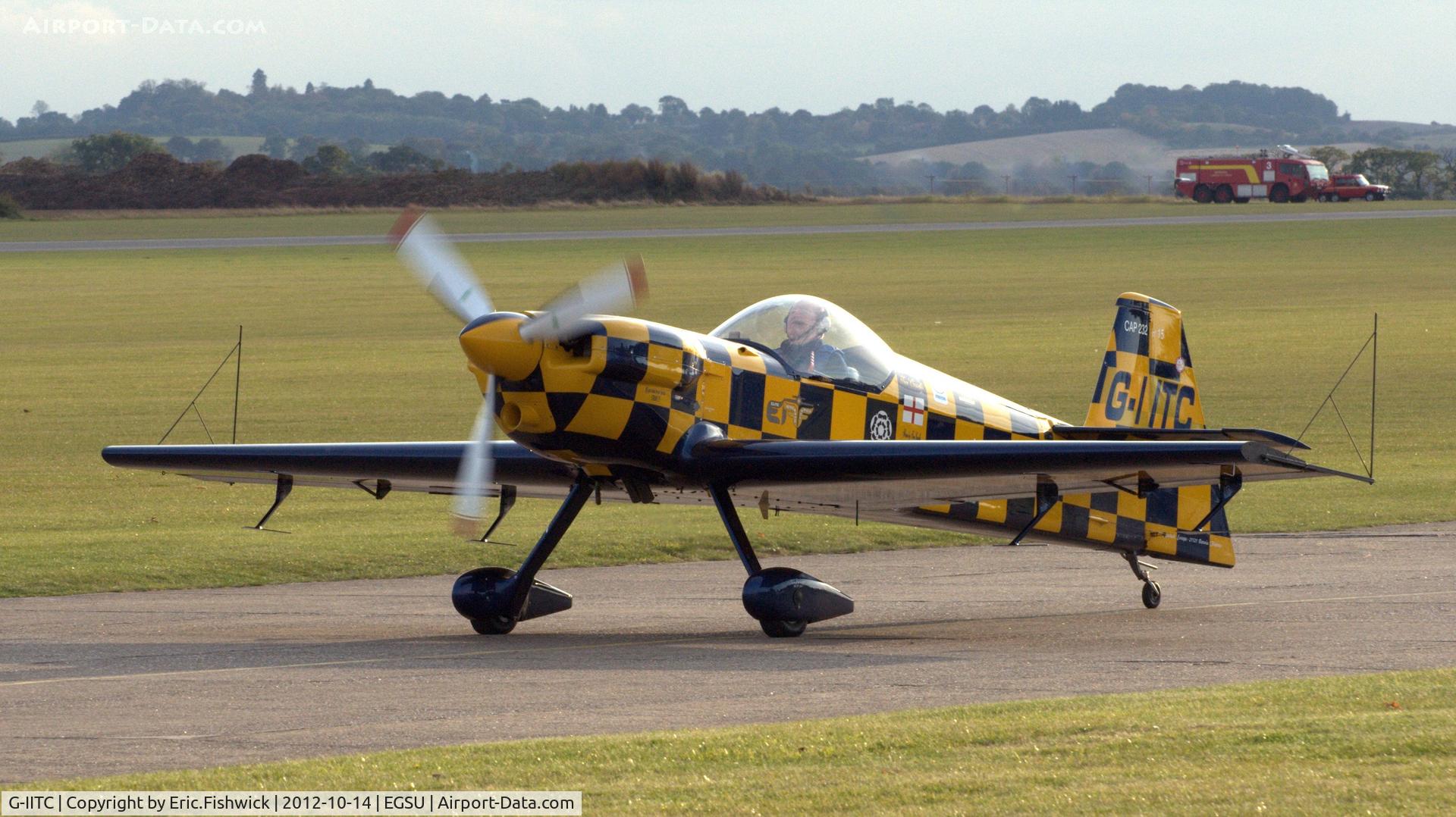G-IITC, 1998 Cap Aviation CAP-232 C/N 15, 3. G-IITC at IWM Duxford Autumn Air Show, October 2012.