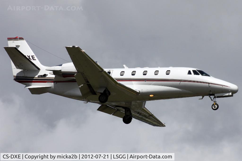 CS-DXE, 2005 Cessna 560 Citation Excel C/N 560-5578, Landing