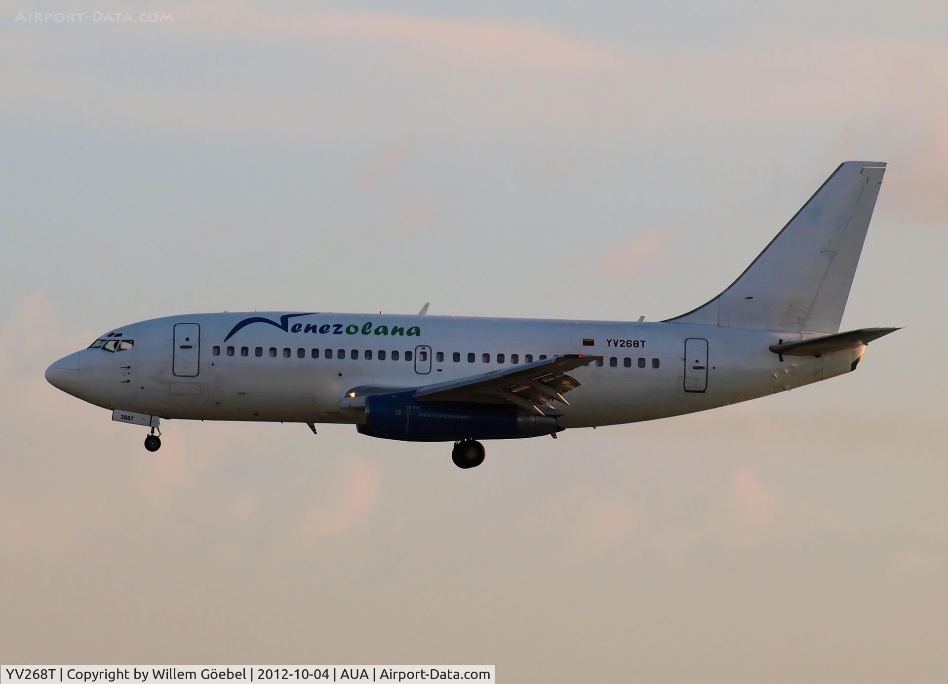 YV268T, 1984 Boeing 737-232 C/N 23099, Landing on 