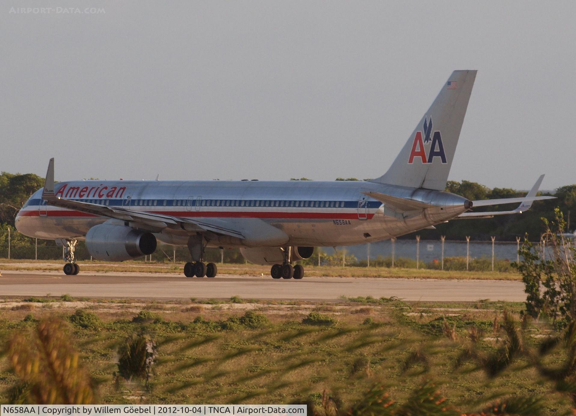 N658AA, 1991 Boeing 757-223 C/N 24616, Take off from 