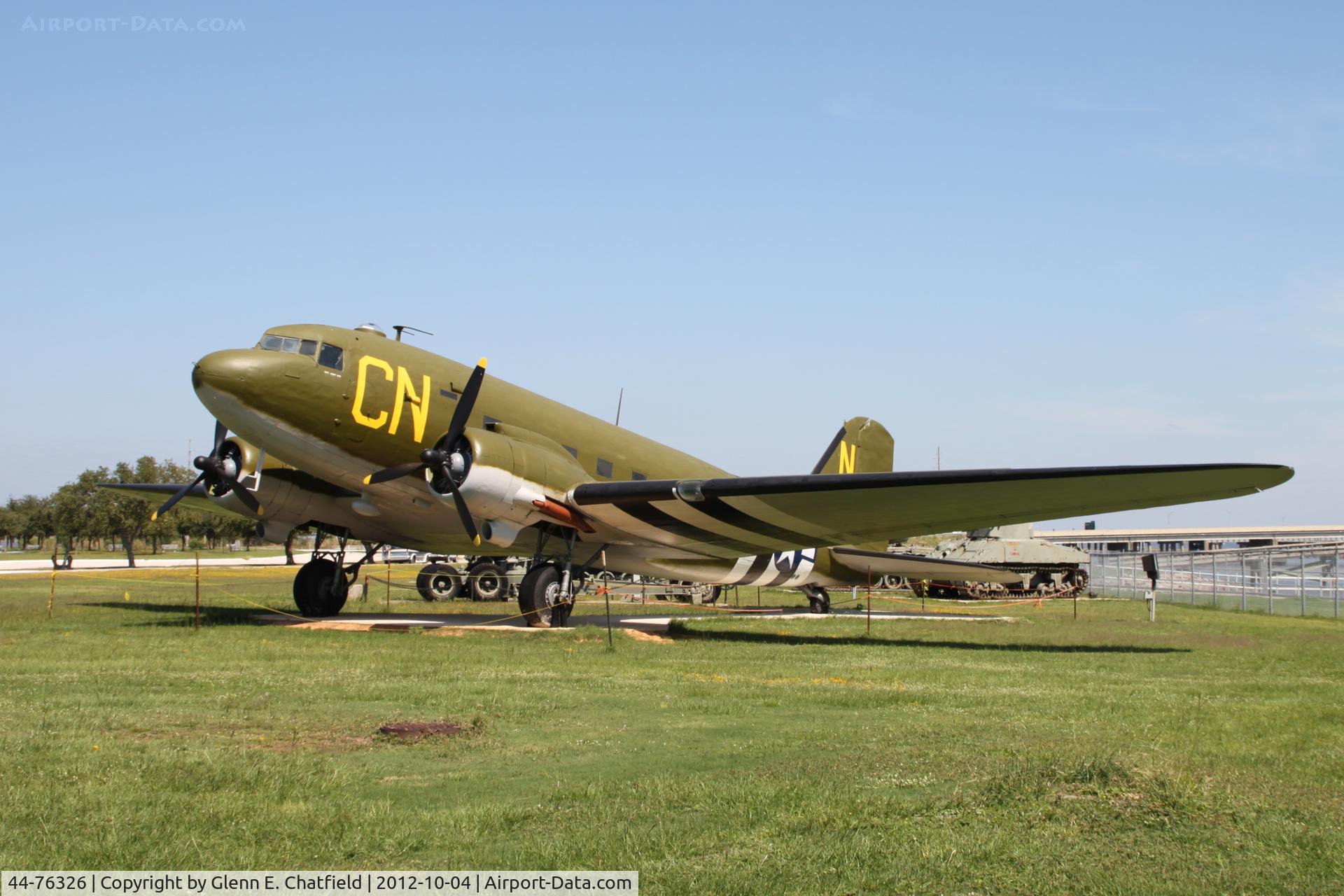 44-76326, 1944 Douglas VC-47D-25-DK Skytrain C/N 32658, Battleship Alabama Museum