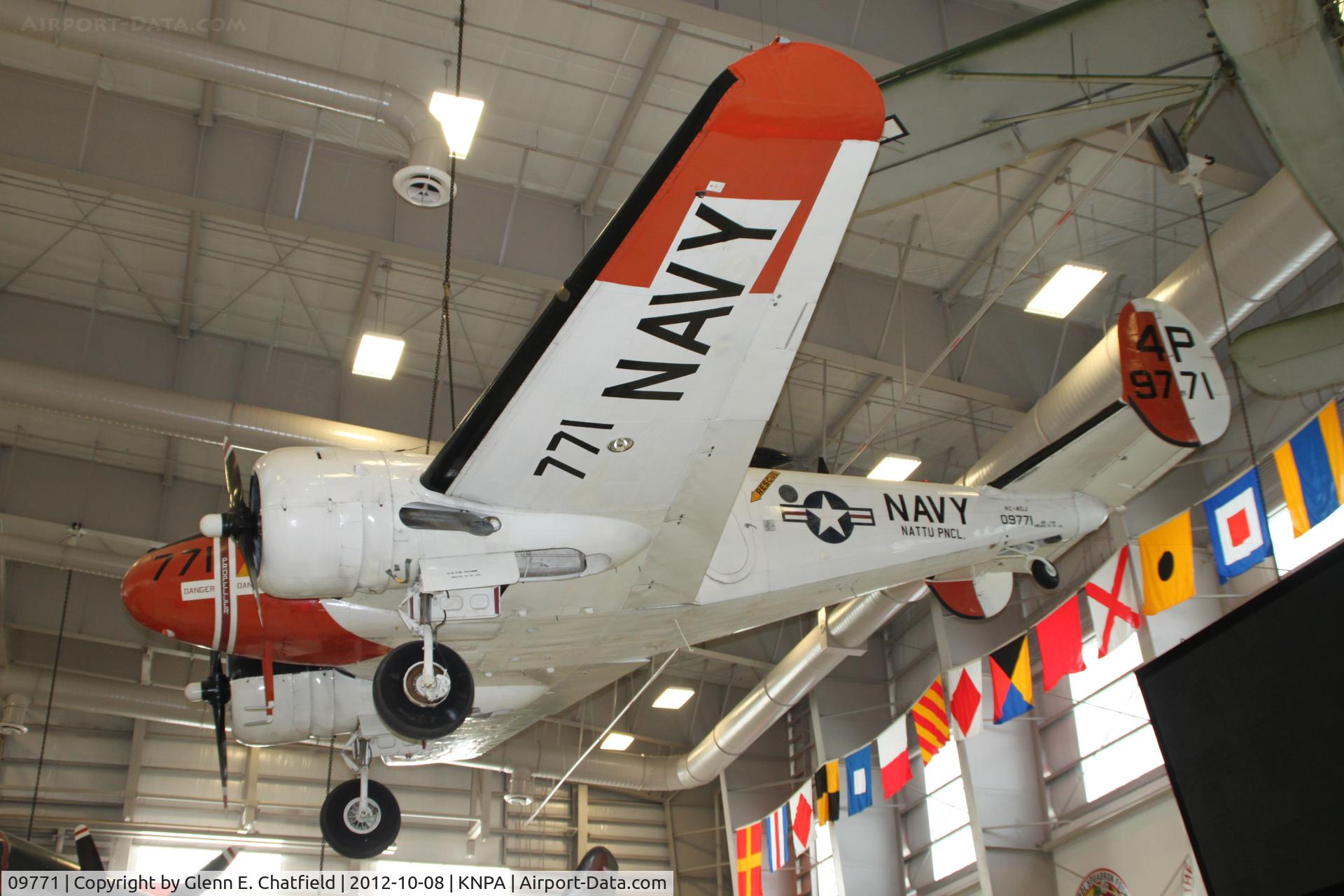 09771, Beechcraft RC-45J Expeditor C/N 434, Naval Aviation Museum