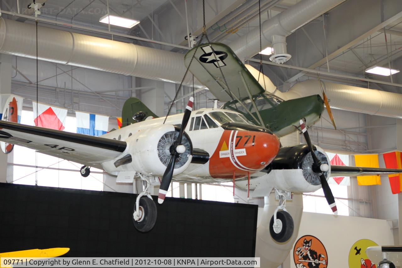 09771, Beechcraft RC-45J Expeditor C/N 434, Naval Aviation Museum