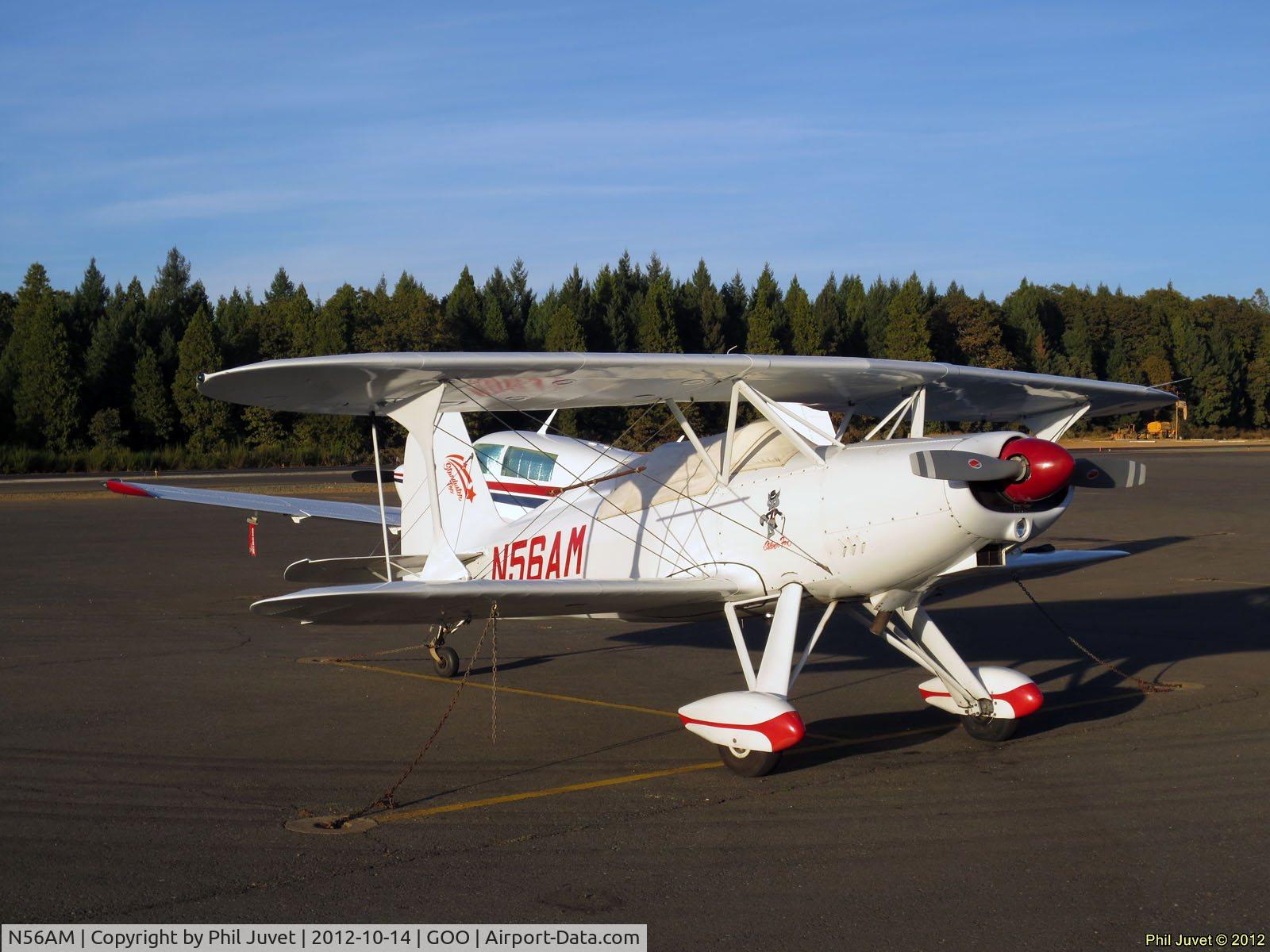 N56AM, 1976 Stolp SA-300 Starduster Too C/N 957, Parked in transit area at Nevada County Airport (Grass Valley).