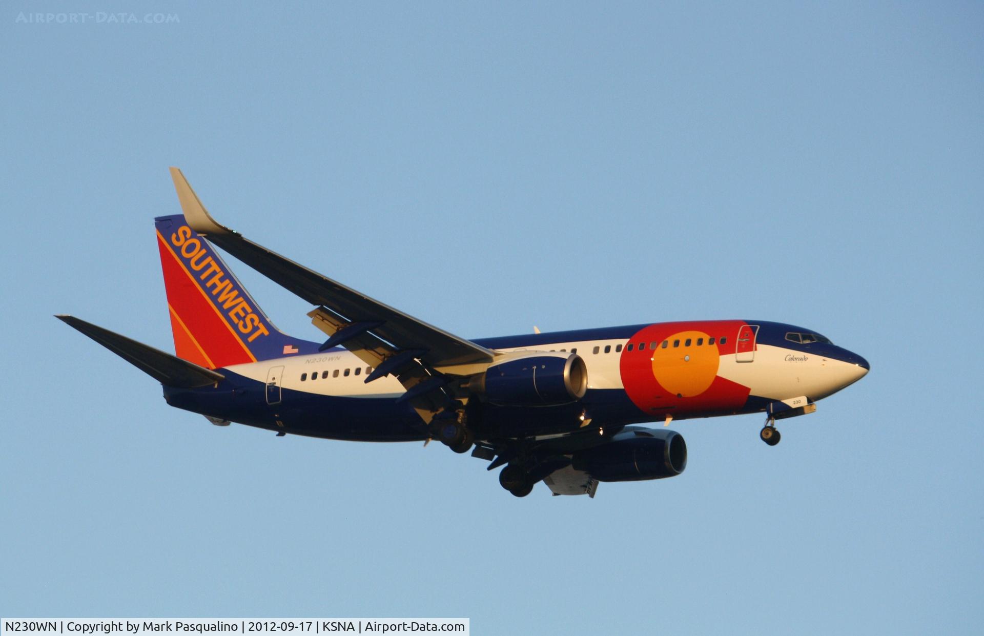 N230WN, 2006 Boeing 737-7H4 C/N 34592, Boeing 737-700