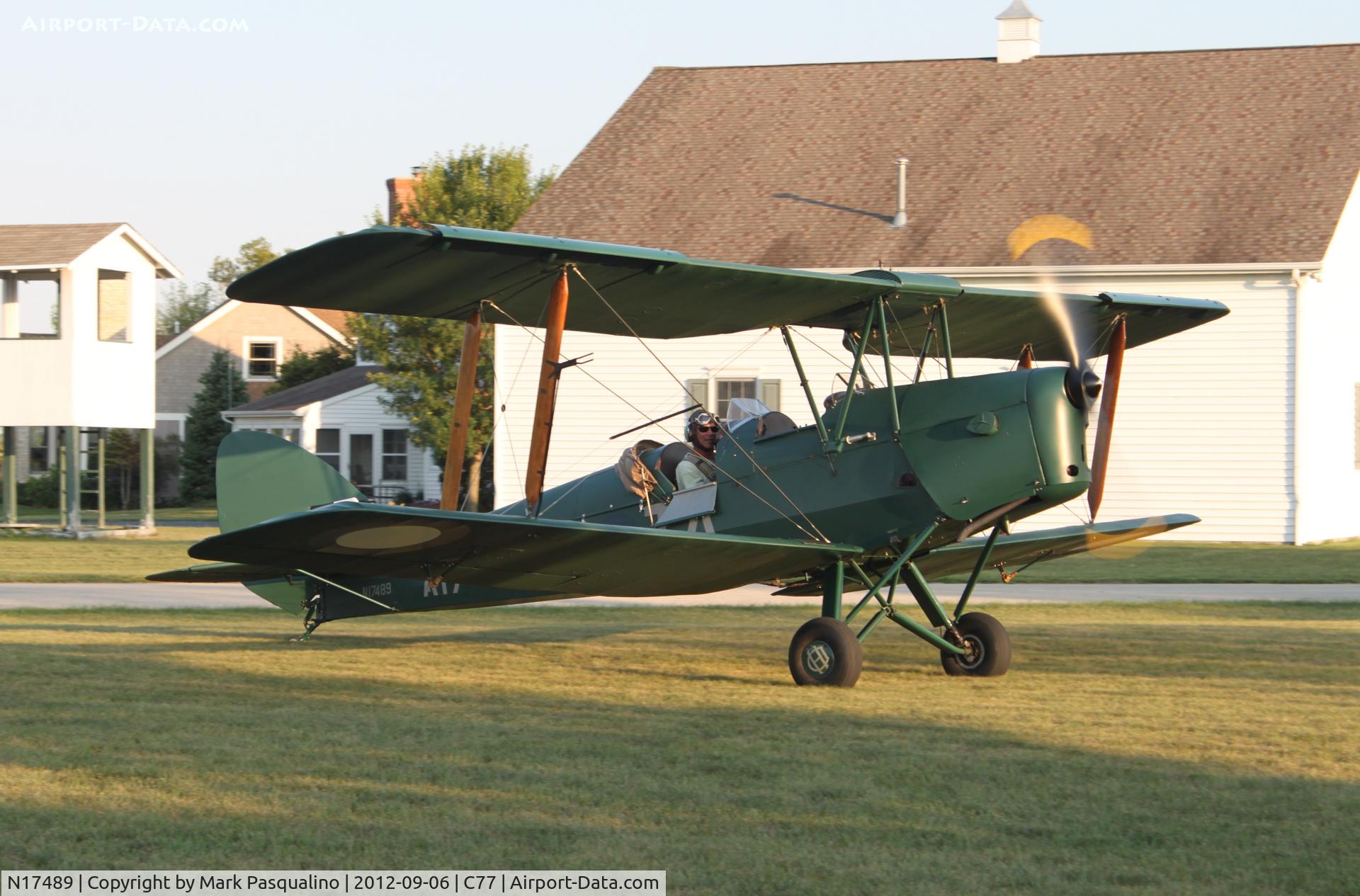 N17489, 1940 De Havilland Australia DH-82A Tiger Moth C/N DHA912, DH-82A