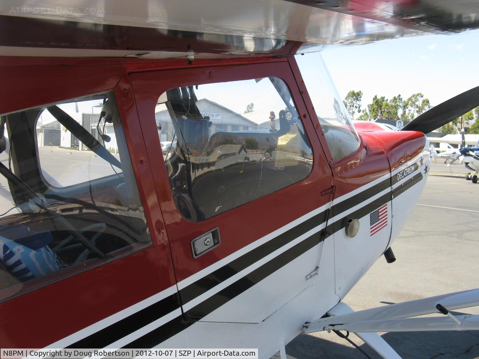 N8PM, 1975 Bellanca 8KCAB Decathlon C/N 192-75, 1975 Bellanca 8KCAB DECATHLON, Lycoming AEIO-320-E1B 150 Hp, quick-release door