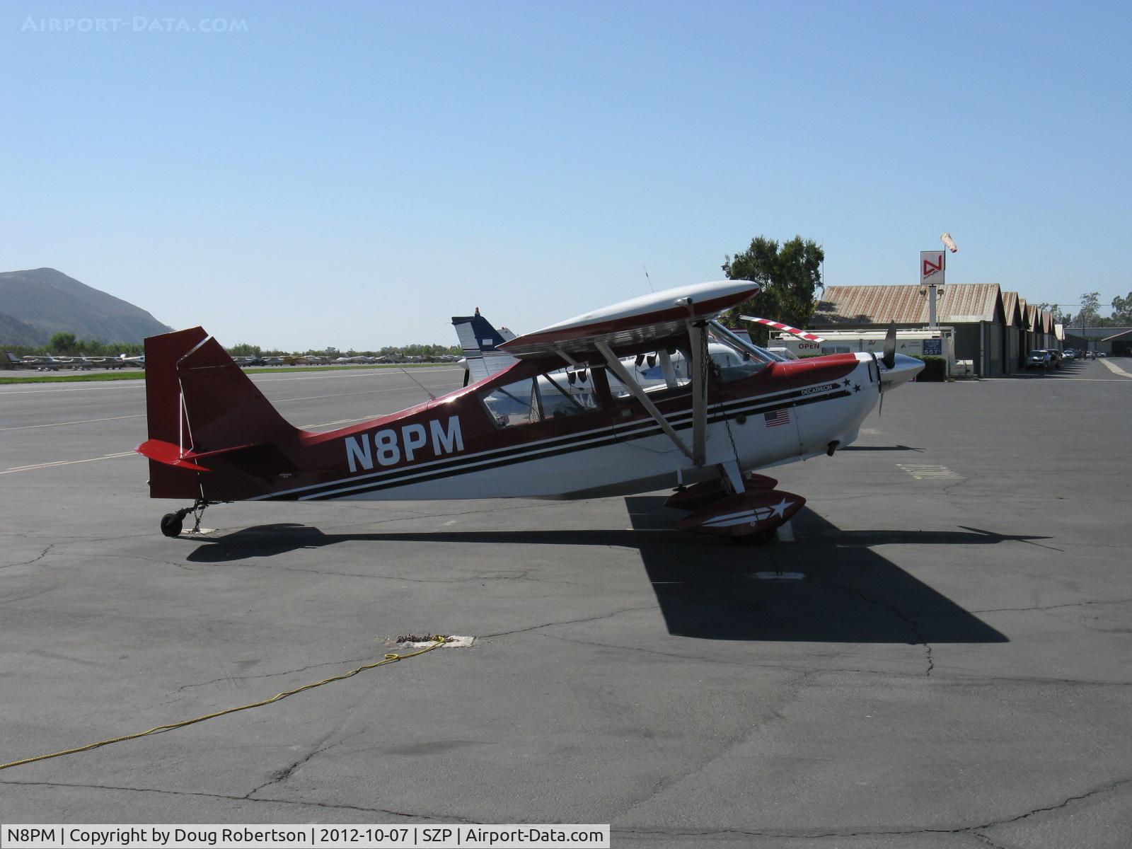 N8PM, 1975 Bellanca 8KCAB Decathlon C/N 192-75, 1975 Bellanca 8KCAB DECATHLON, Lycoming AEIO-320-E1B 150 Hp