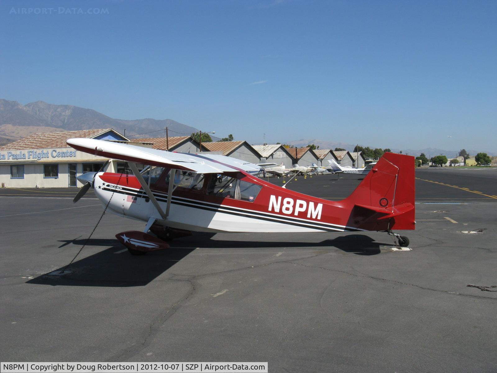 N8PM, 1975 Bellanca 8KCAB Decathlon C/N 192-75, 1975 Bellanca 8KCAB DECATHLON, Lycoming AEIO-320-E1B 150 Hp