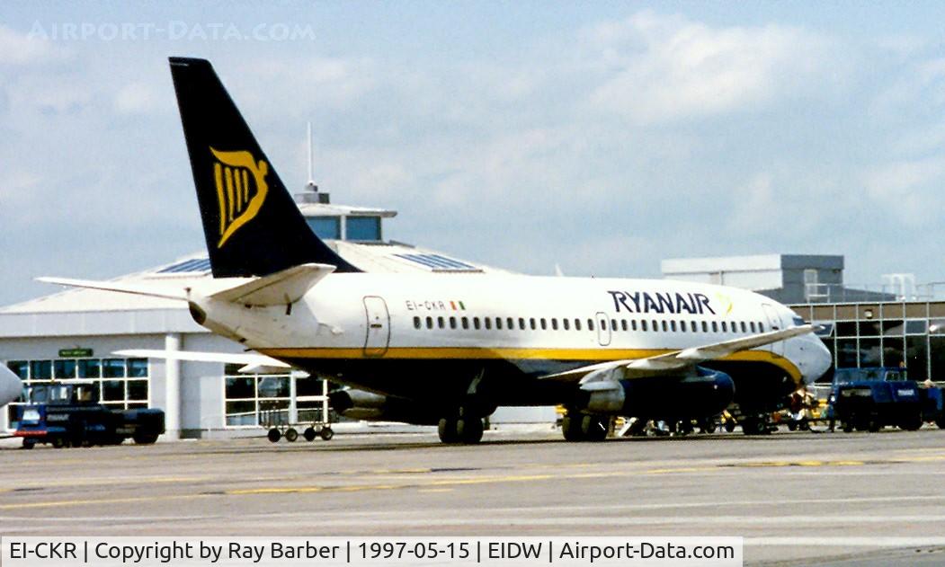 EI-CKR, 1980 Boeing 737-2K2A C/N 22025-647, Boeing 737-2K2 [22025] Ryanair Dublin~EI 15/05/1997