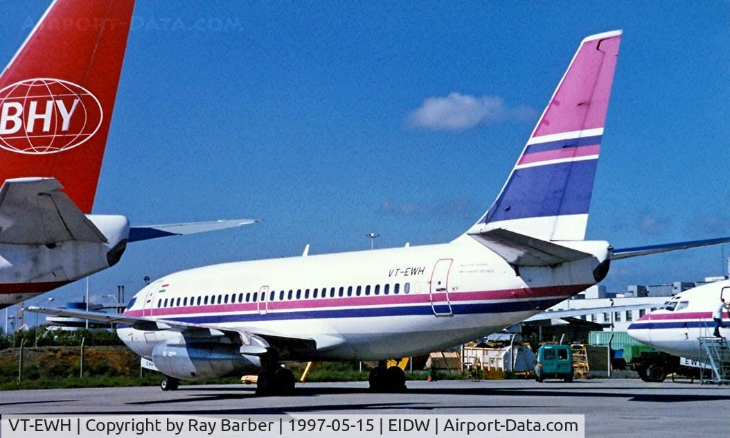 VT-EWH, 1979 Boeing 737-248 C/N 21714, Boeing 737-248 [21714] (East-West Airlines) Dublin~EI 15/05/1997