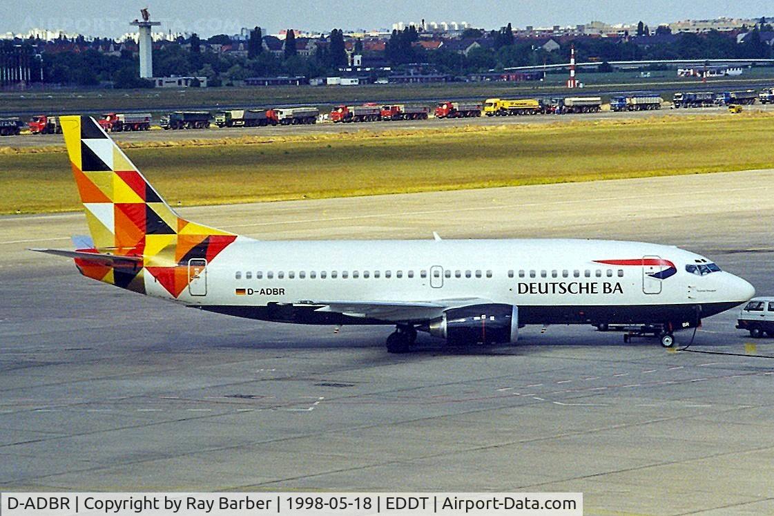 D-ADBR, 1997 Boeing 737-31S C/N 29100, Boeing 737-31S [29100] (Deutsche BA) Berlin-Tegel~D 18/05/1998