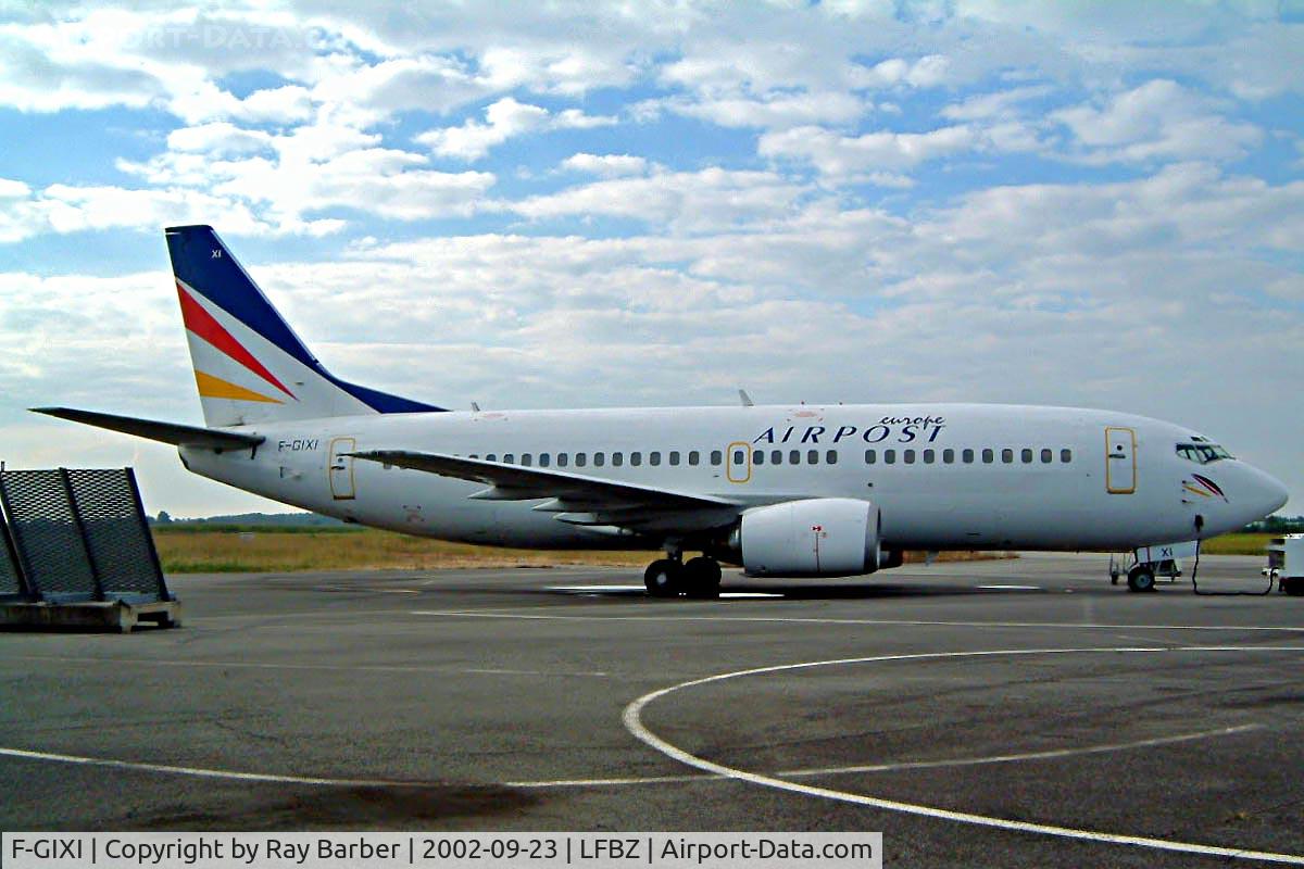 F-GIXI, 1987 Boeing 737-348F C/N 23809, Boeing 737-348F [23809] (Europe Airpost) Biarritz-Bayonne~F 23/09/2002