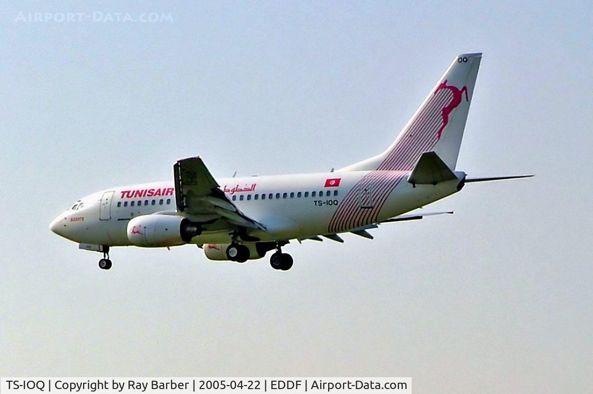 TS-IOQ, 2000 Boeing 737-6H3 C/N 29501, Boeing 737-6H3 [29501] (Tunisair) Frankfurt~D  22/04/2005