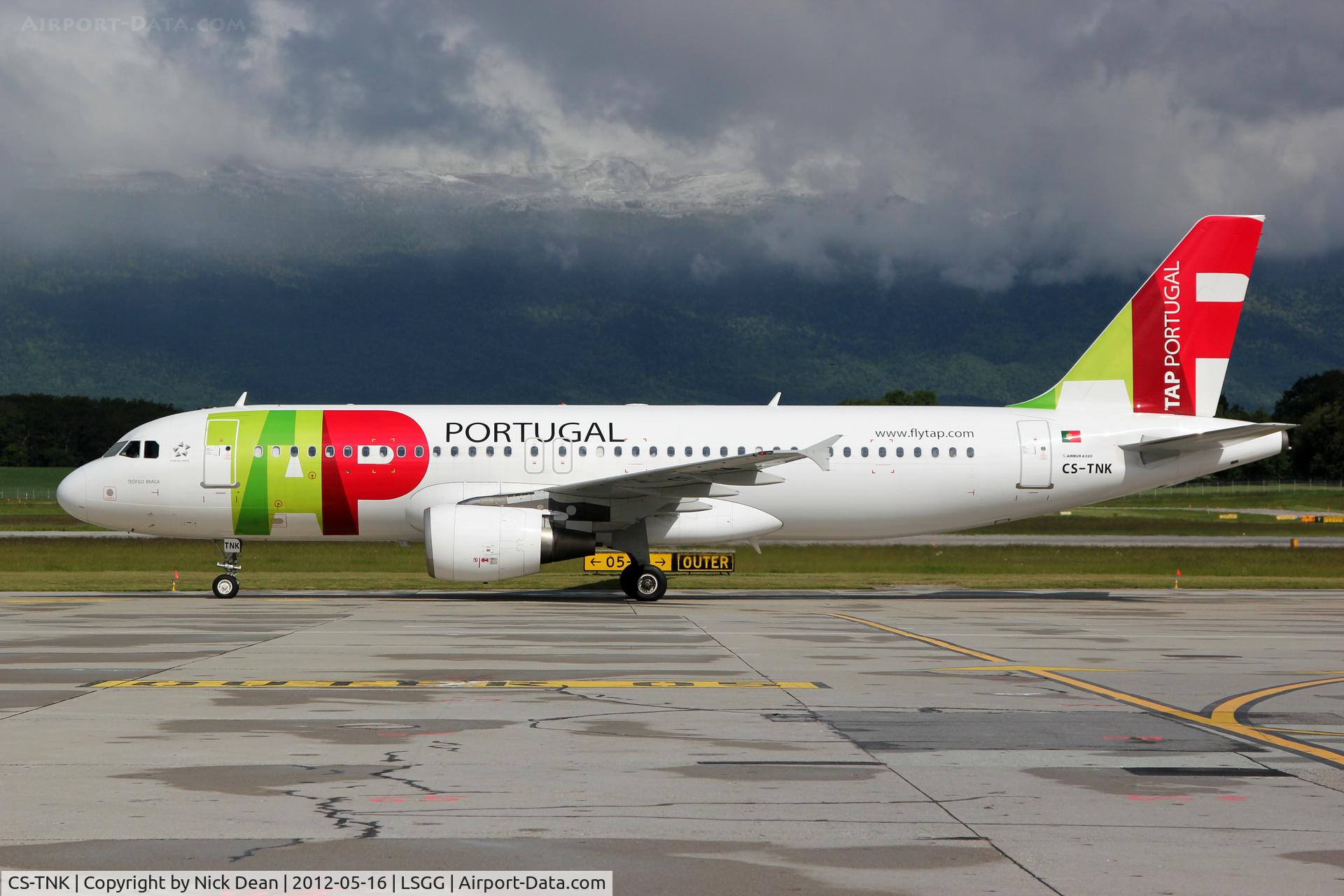CS-TNK, 2000 Airbus A320-214 C/N 1206, LSGG/GVA EBACE 2012