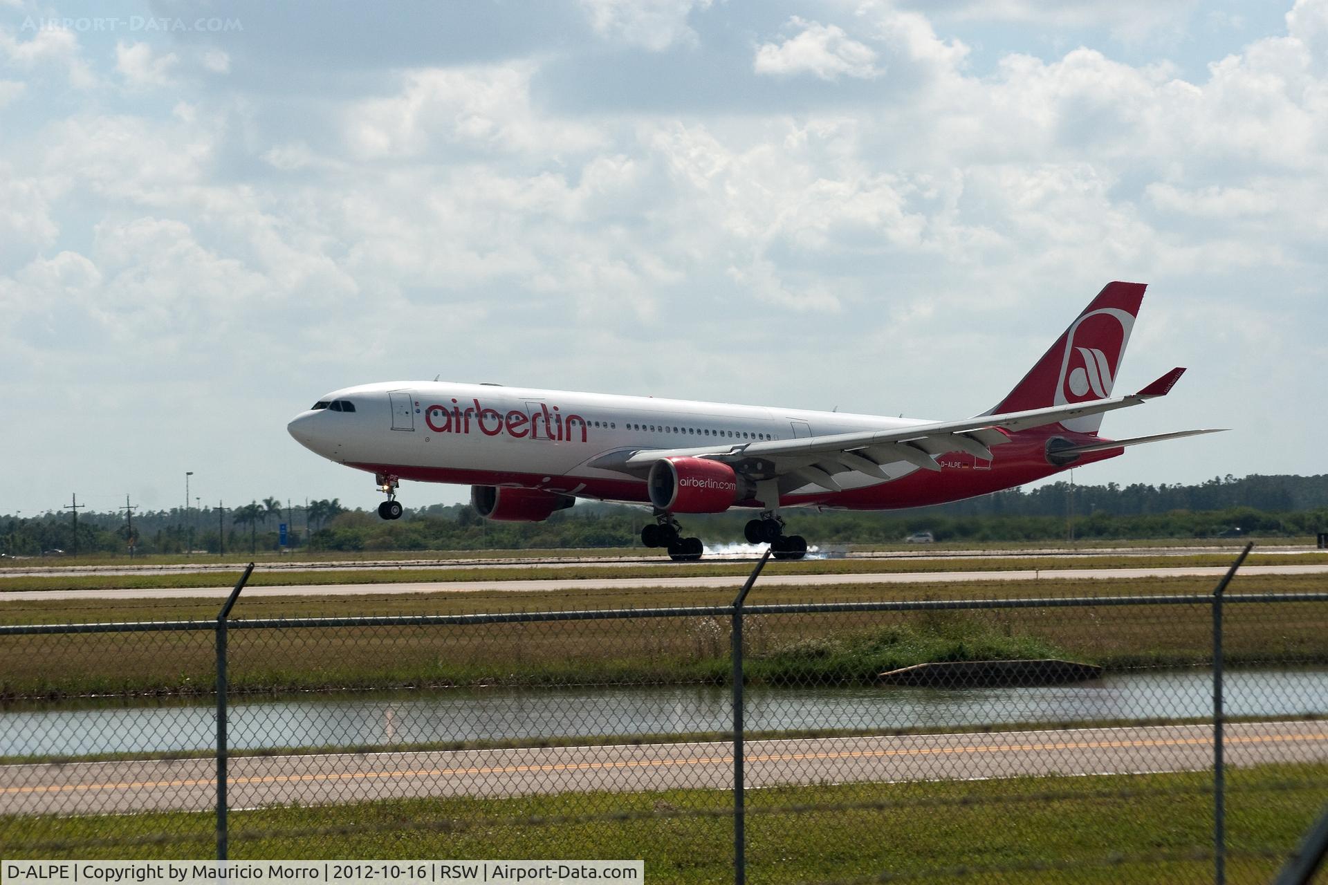 D-ALPE, 2002 Airbus A330-223 C/N 469, Arriving from Dusseldorf