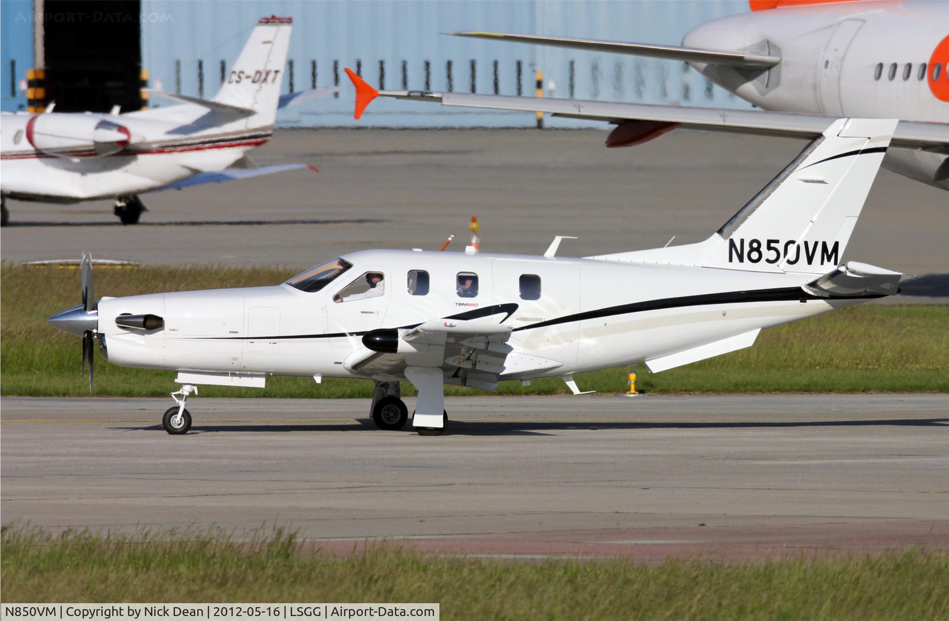 N850VM, 2012 Socata TBM-850 C/N 616, LSGG/GVA EBACE 2012