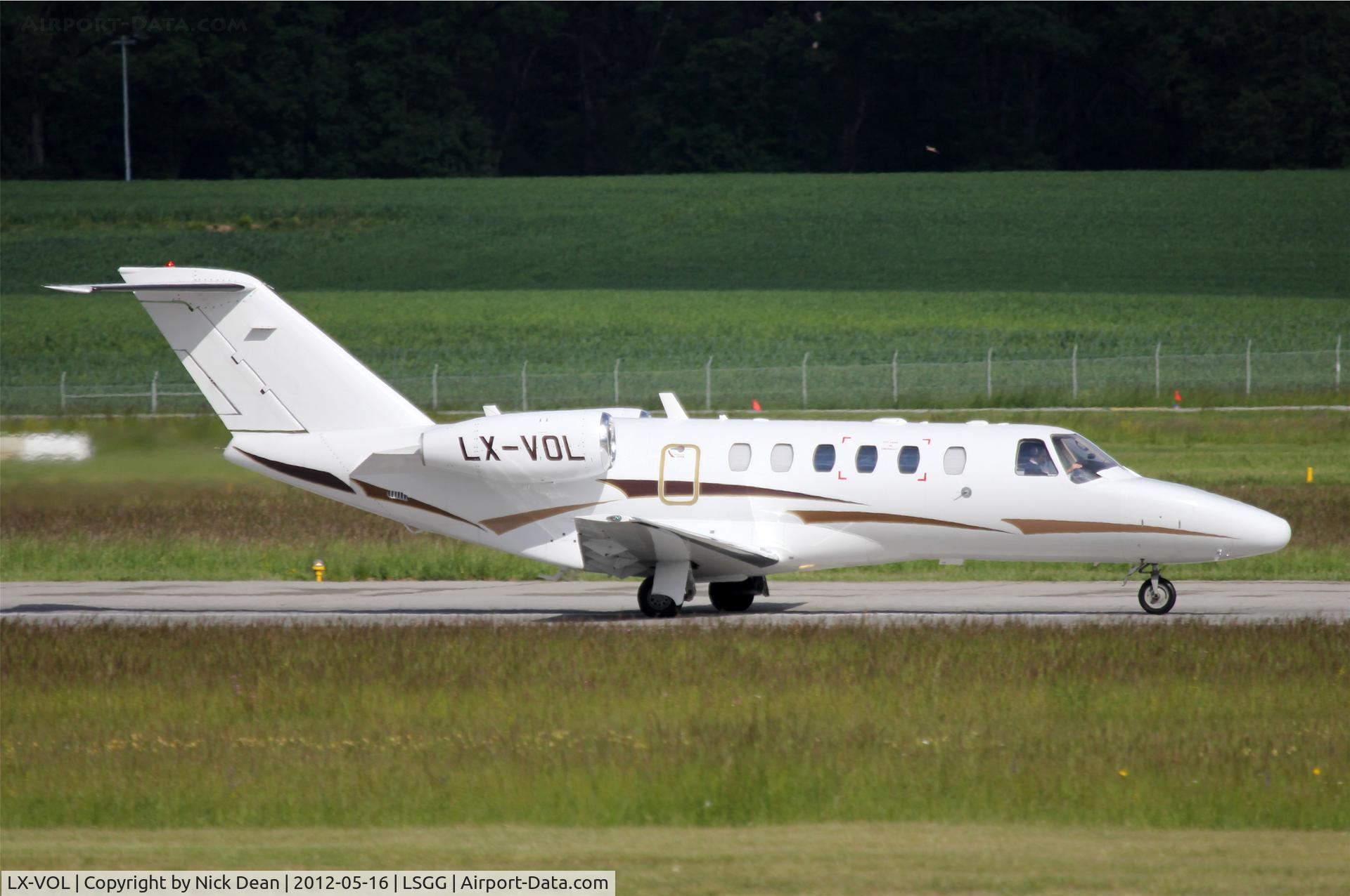 LX-VOL, 2007 Cessna 525A CitationJet CJ2+ C/N 525A-0341, LSGG/GVA EBACE 2012