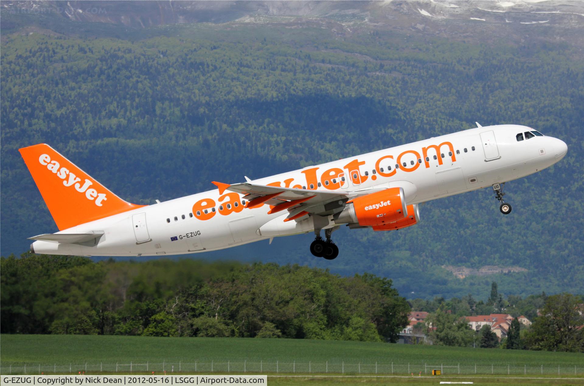 G-EZUG, 2011 Airbus A320-214 C/N 4680, LSGG/GVA EBACE 2012