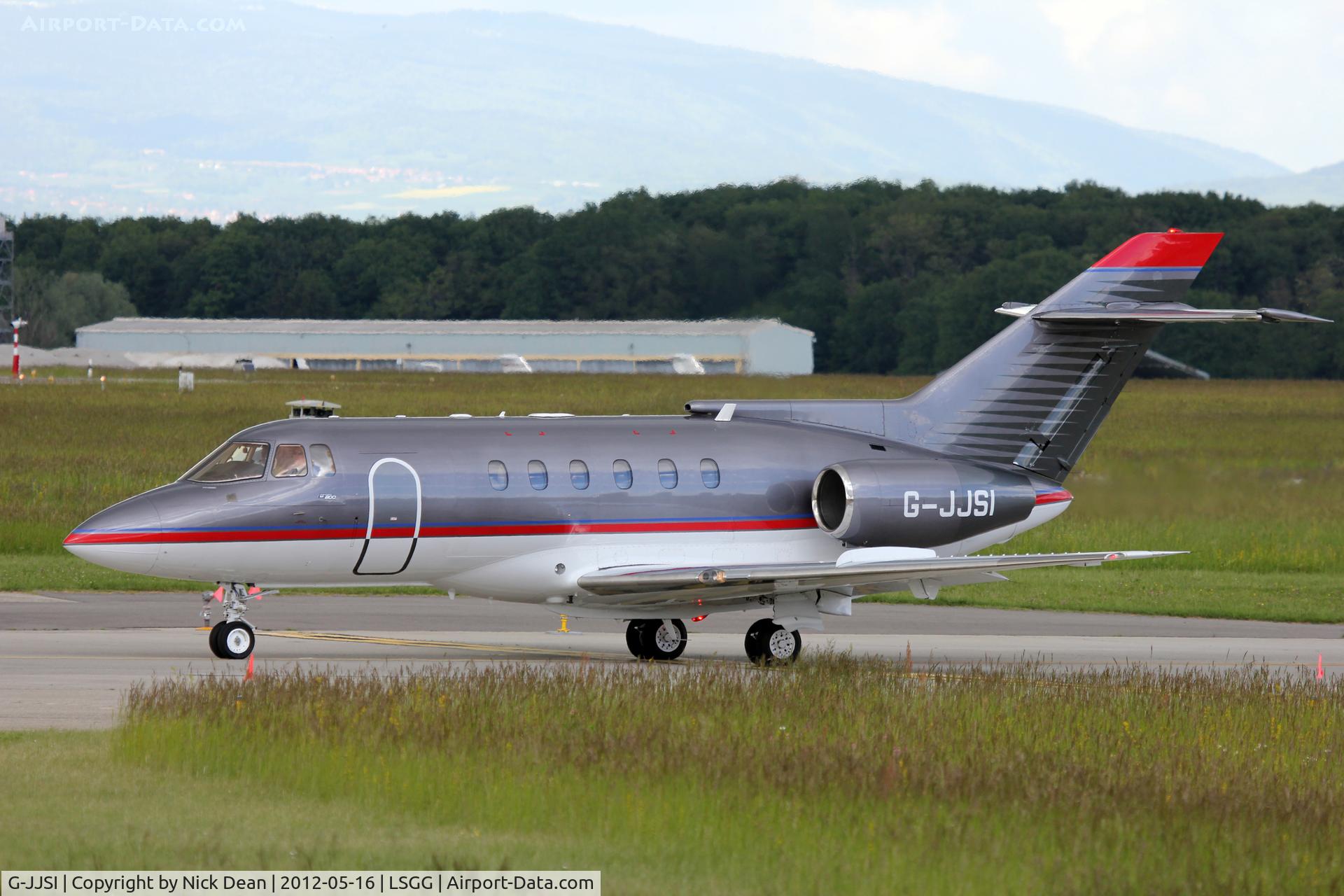 G-JJSI, 1986 British Aerospace BAe.125-800B C/N 258058, LSGG/GVA EBACE 2012