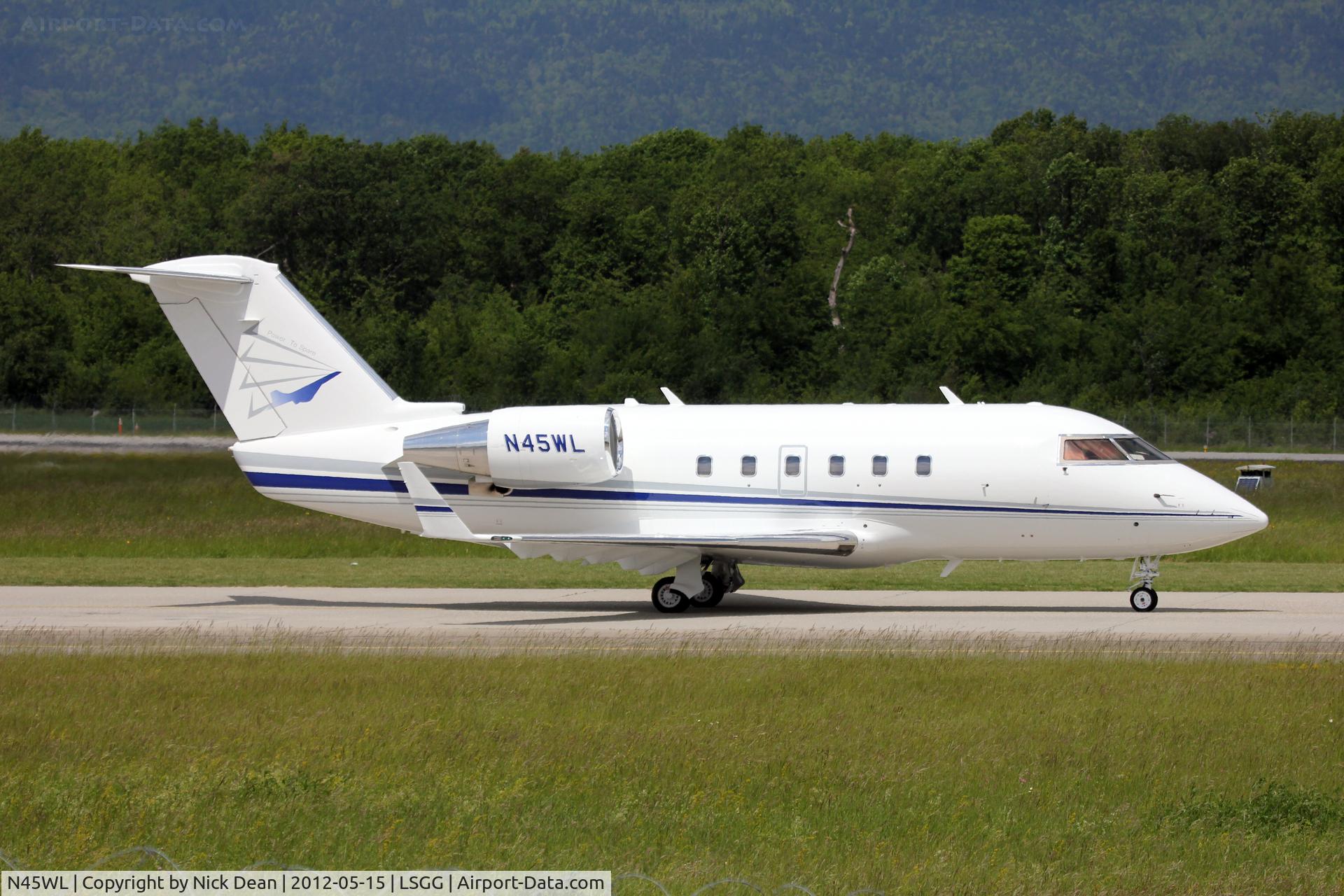 N45WL, 1983 Canadair Challenger 601 (CL-600-2A12) C/N 3004, LSGG/GVA EBACE 2012