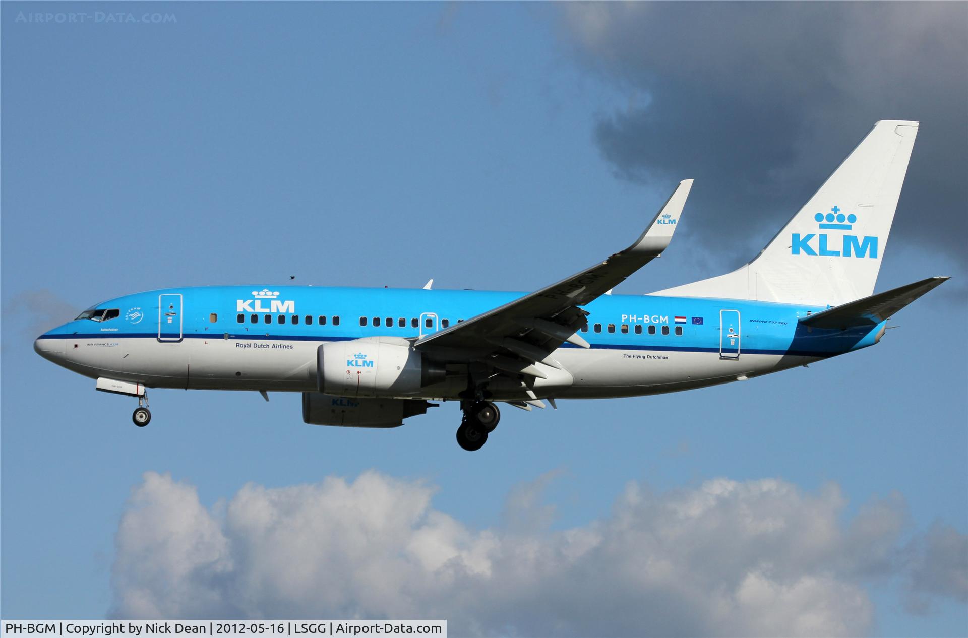PH-BGM, 2011 Boeing 737-7K2 C/N 39255, LSGG/GVA EBACE 2012