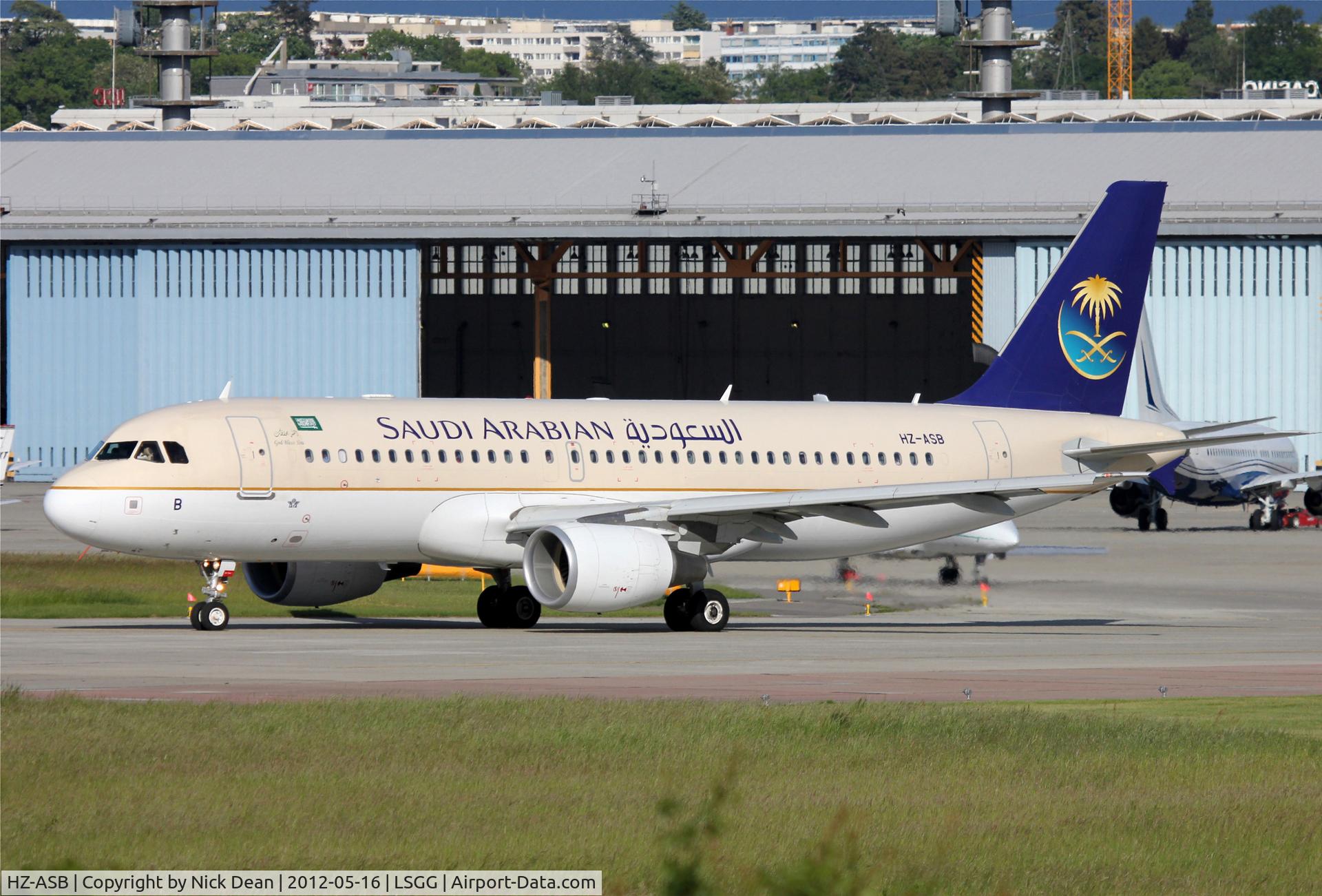 HZ-ASB, 2009 Airbus A320-214 C/N 4090, LSGG/GVA EBACE 2012