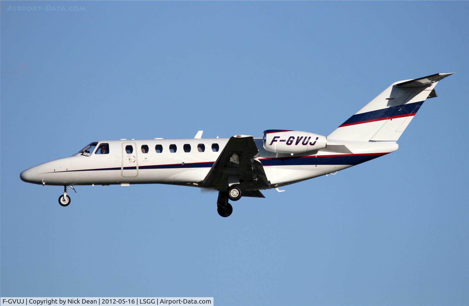 F-GVUJ, 2007 Cessna 525B CitationJet CJ3 C/N 525B-0156, LSGG/GVA EBACE 2012