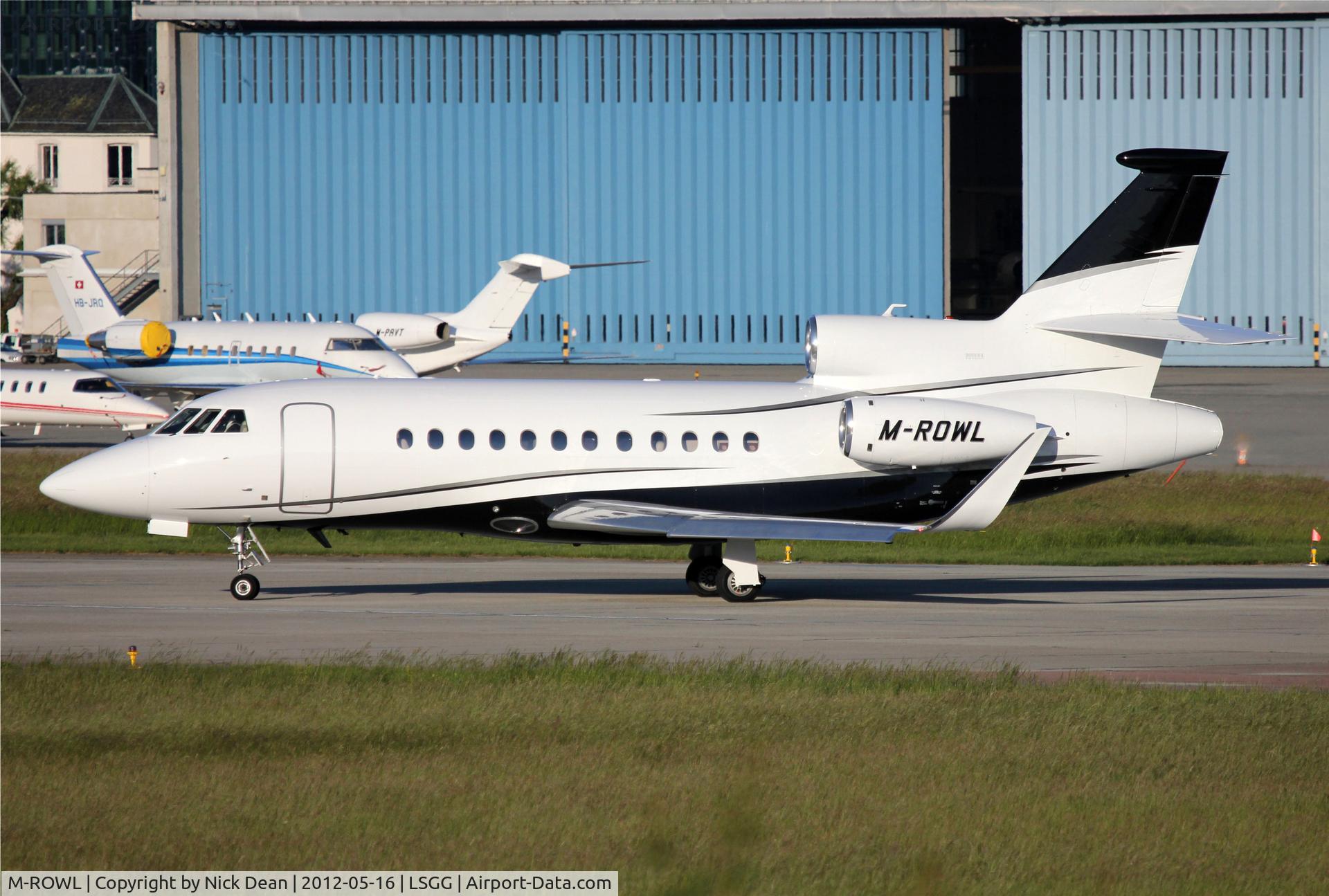 M-ROWL, 2007 Dassault Falcon 900EX C/N 180, LSGG/GVA EBACE 2012