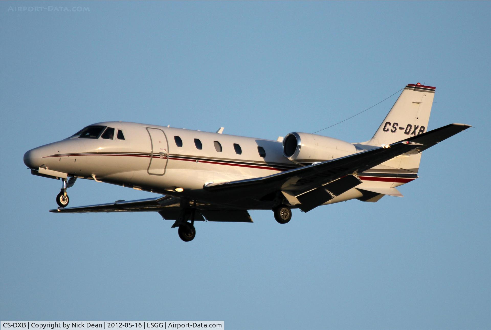 CS-DXB, Cessna 560 XL Citation Excel C/N 560-5553, LSGG/GVA EBACE 2012