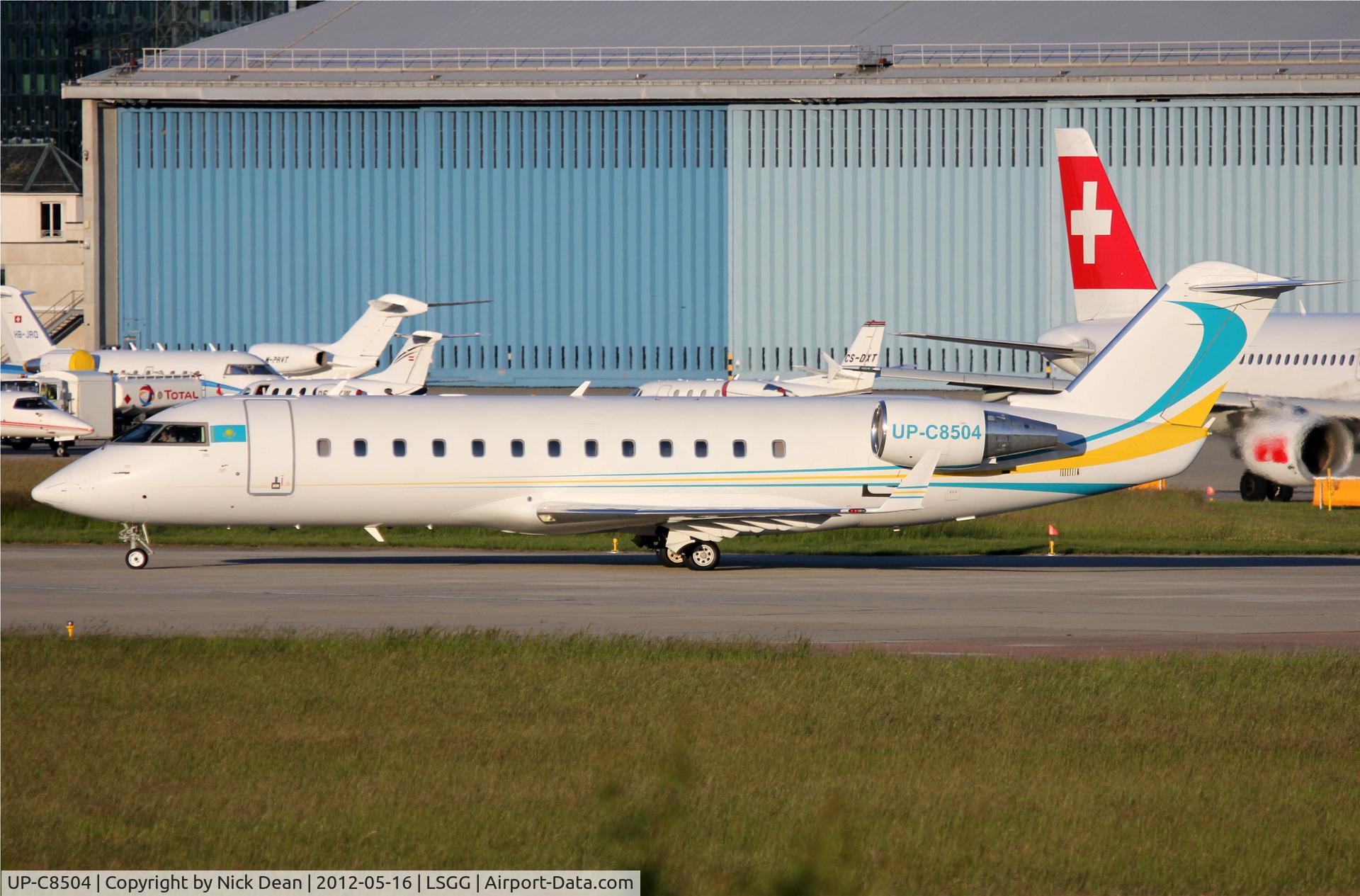 UP-C8504, 2007 Canadair Challenger 850 (CL-600-2B19) C/N 8054, LSGG/GVA EBACE 2012