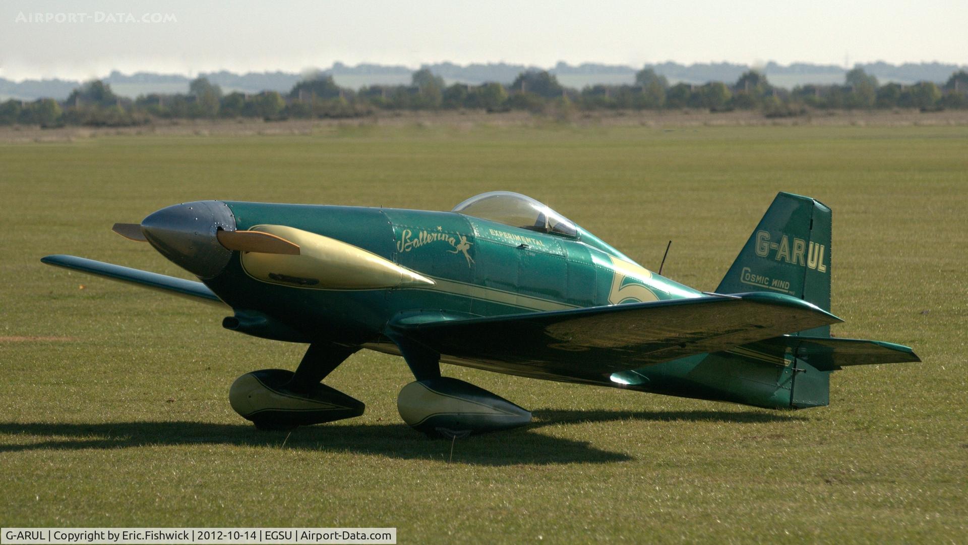 G-ARUL, 1973 LeVier Cosmic Wind C/N PFA 1511, 3. G-ARUL at IWM Duxford Autumn Air Show, October 2012.