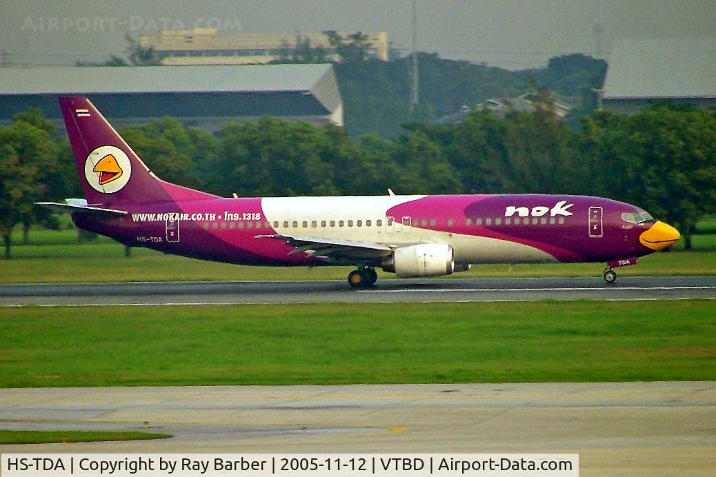 HS-TDA, 1990 Boeing 737-4D7 C/N 24830, Boeing 737-4D7 [24830] (Nok Air) Bangkok Int~HS 12/11/2005