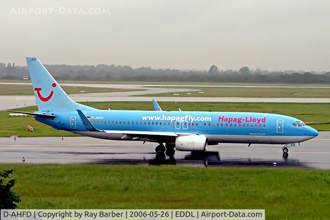 D-AHFD, 1998 Boeing 737-8K5 C/N 27978, Boeing 737-8K5 [27978] (Hapag-Lloyd) Dusseldorf~D 26/05/2006