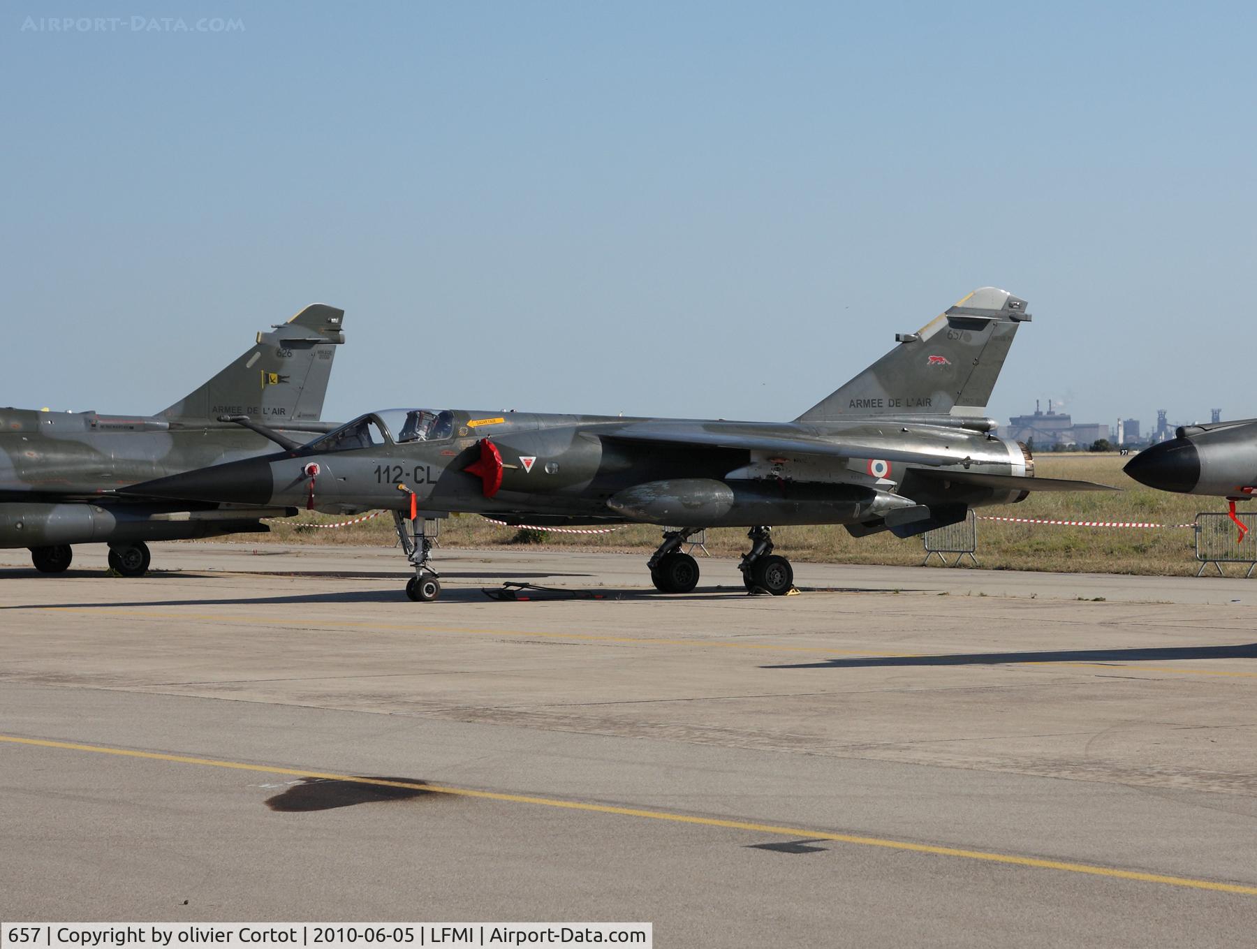 657, Dassault Mirage F.1CR C/N 531, Istres airshow 2010