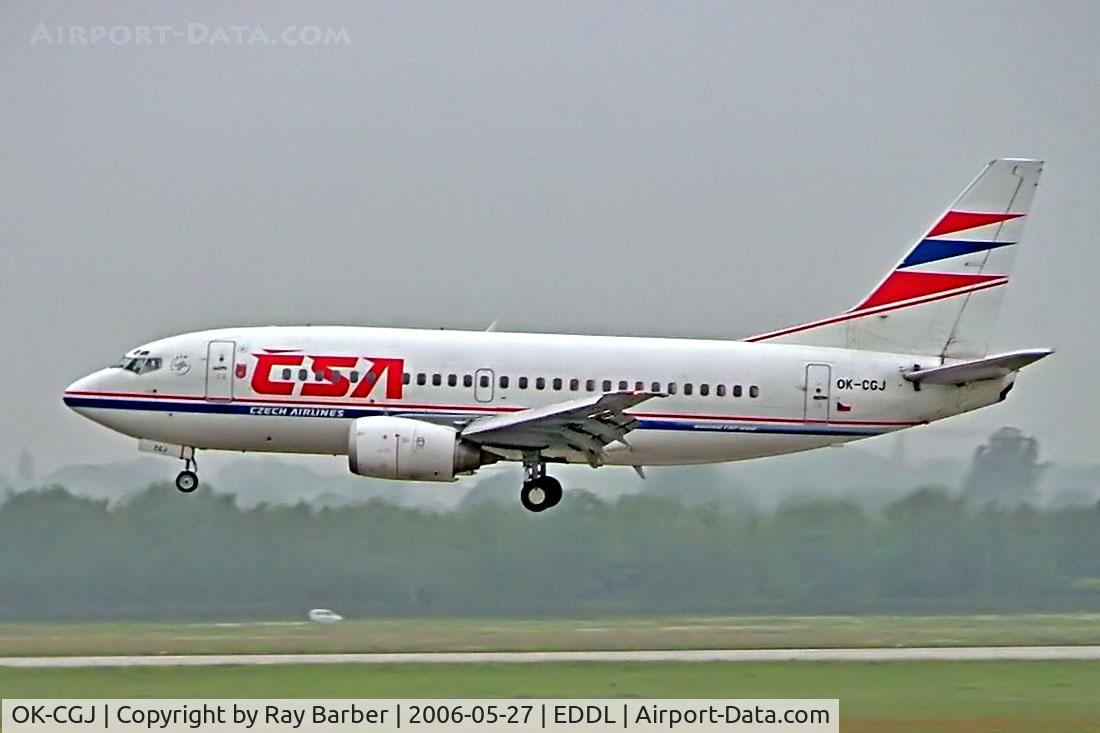 OK-CGJ, 1997 Boeing 737-500 C/N 28470, Boeing 737-55S [28470] (CSA Czech Airlines) Dusseldorf~D  27/05/2006