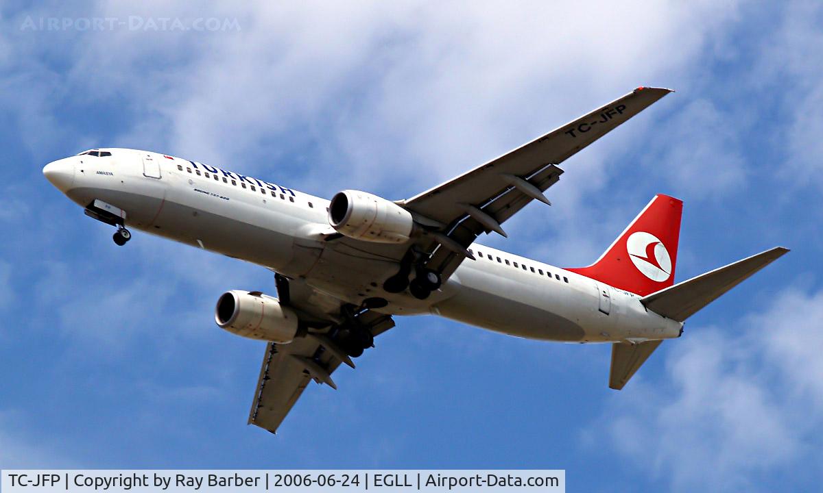 TC-JFP, 1999 Boeing 737-8F2 C/N 29778/349, Boeing 737-8F2 [29778] (Turkish Airlines) Home~G 24/06/2006