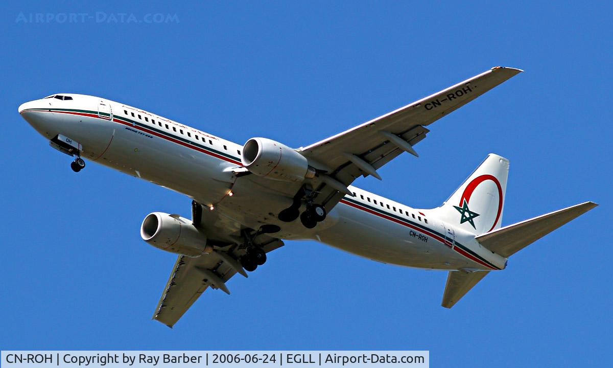 CN-ROH, 2006 Boeing 737-85P C/N 33978, Boeing 737-85P [33978] (Royal Air Maroc) Home~G 24/06/2006.