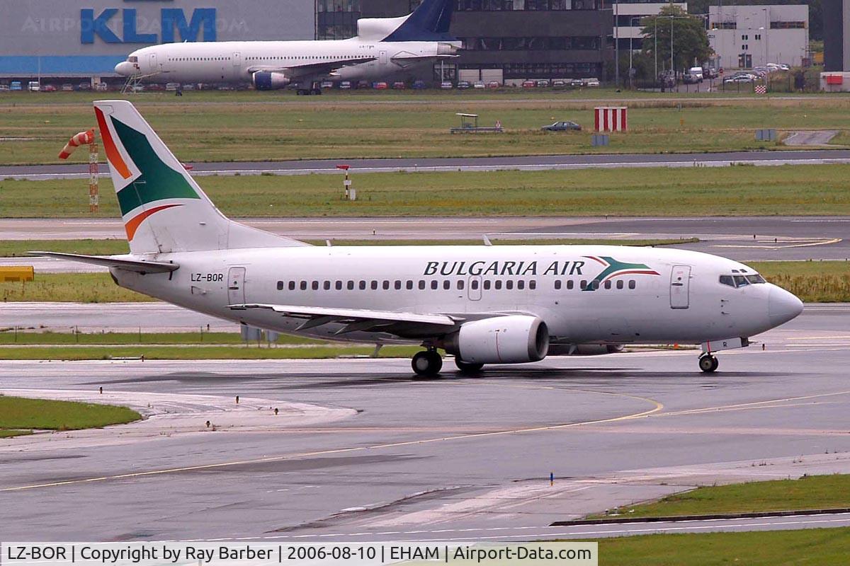 LZ-BOR, 1993 Boeing 737-548 C/N 25165, Boeing 737-548 [25165] (Bulgaria Air) Schiphol~PH 10/08/2006