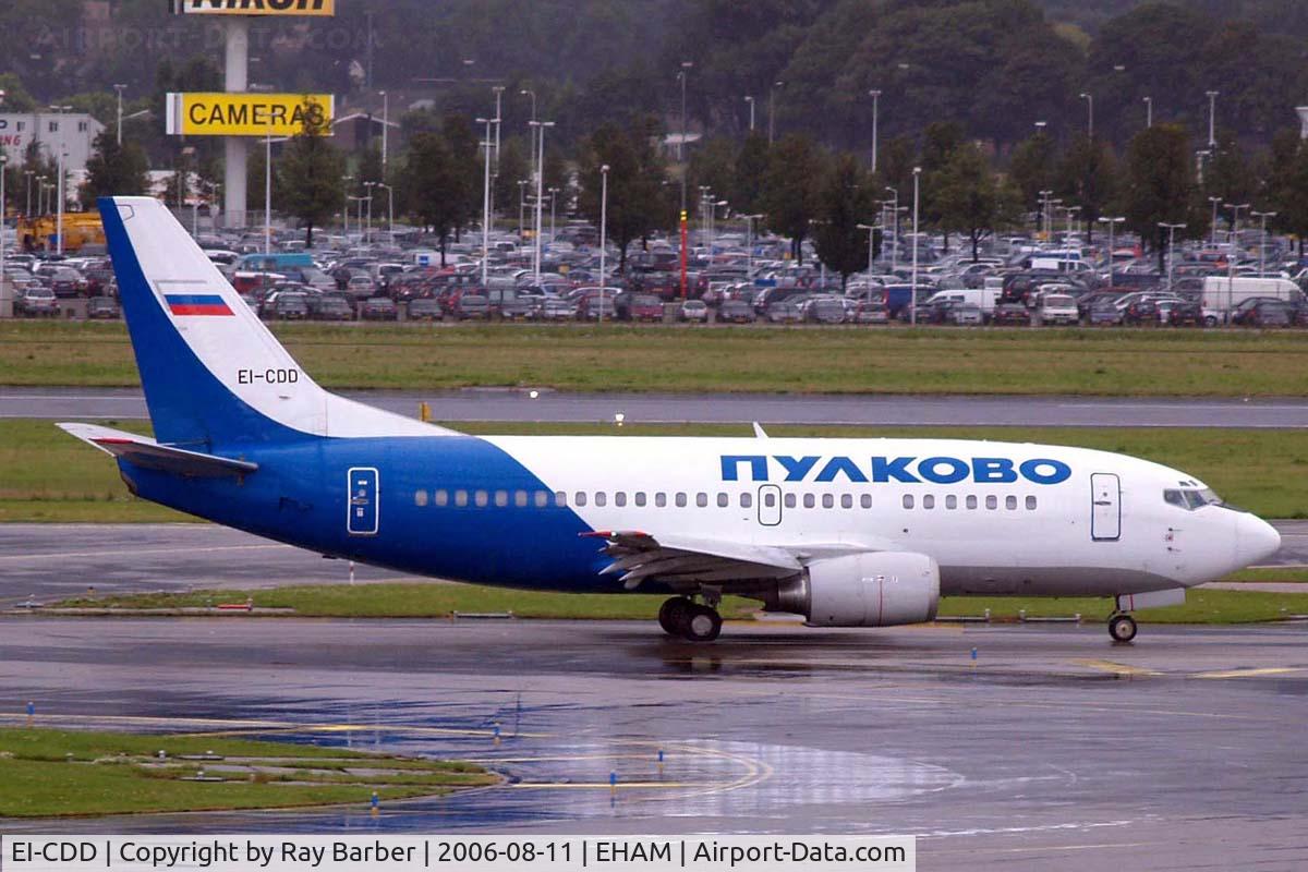 EI-CDD, 1991 Boeing 737-548 C/N 24989/1989, Boeing 737-548 [24989] (Pulkovo Aviation Enterprise) Schiphol~PH 11/08/2006
