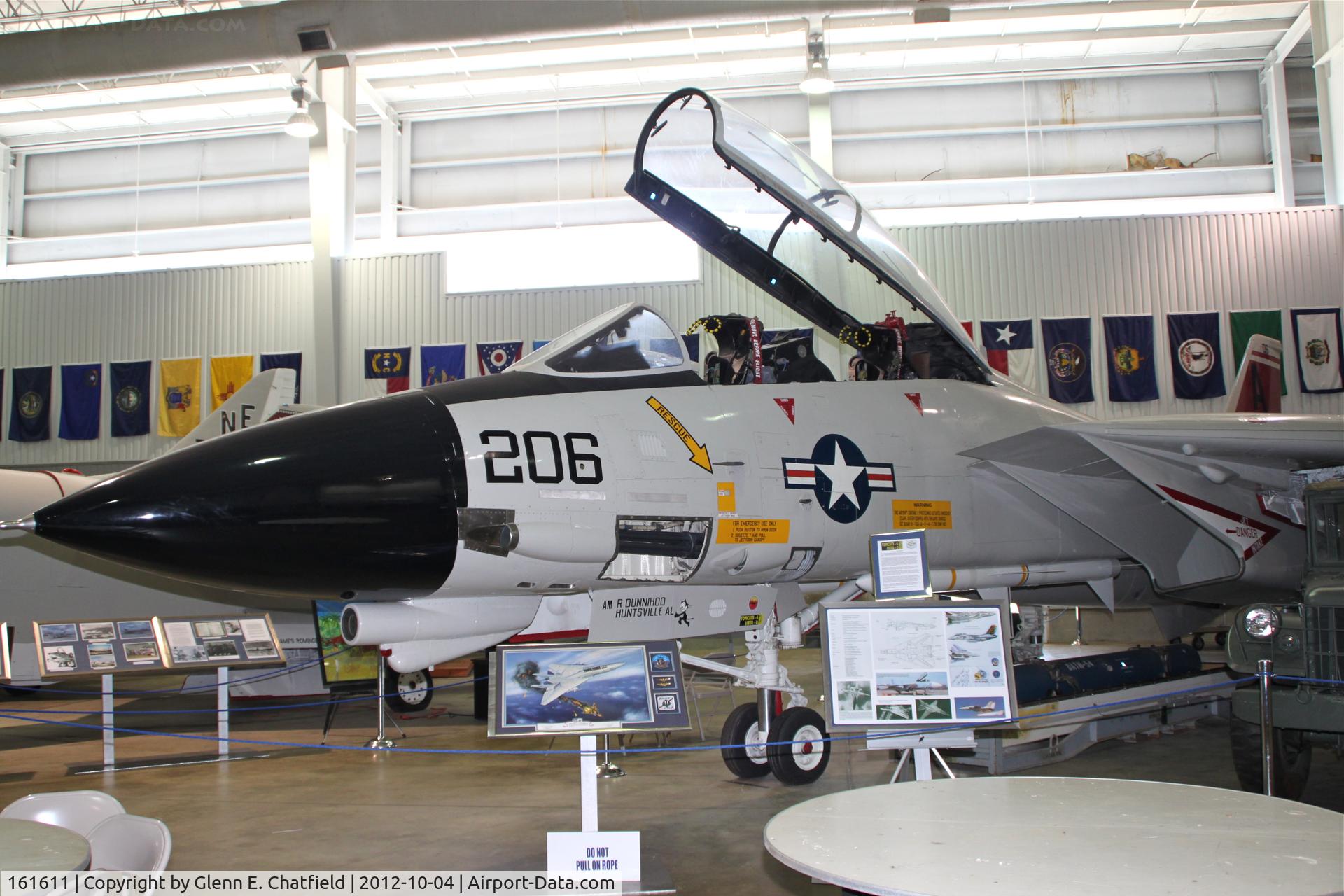 161611, Grumman F-14A Tomcat C/N 470, Battleship Alabama Memorial