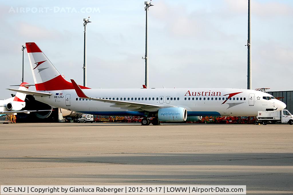 OE-LNJ, 1998 Boeing 737-8Z9 C/N 28177, OE-LNJ will be phased out of Austrian Airlines fleet