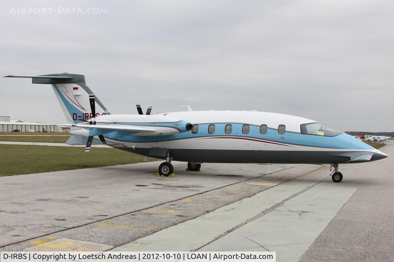 D-IRBS, 2011 Piaggio P-180 Avanti II C/N 1221, Visitor