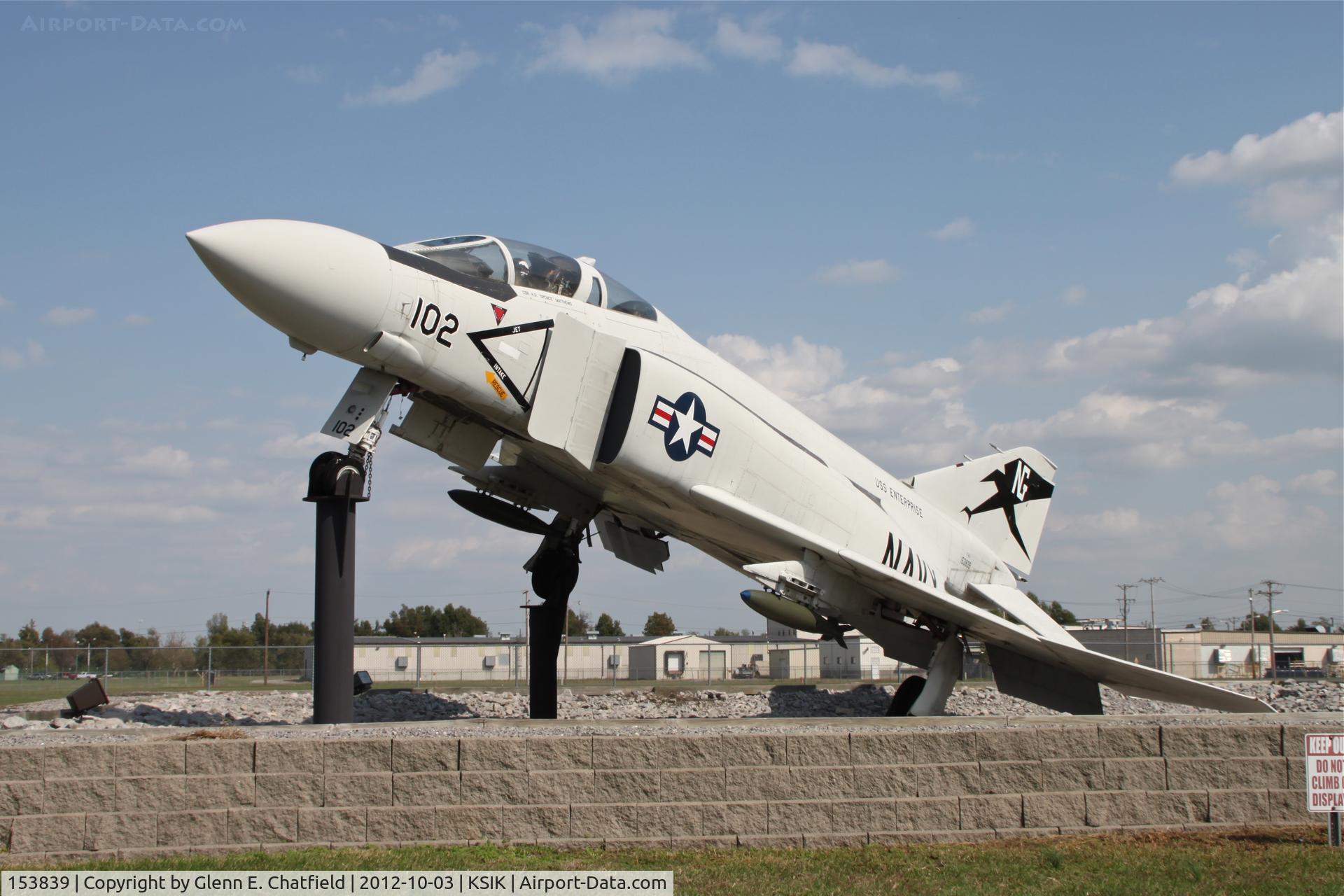 153839, McDonnell F-4J Phantom II C/N 2227, Veteran's Memorial Park